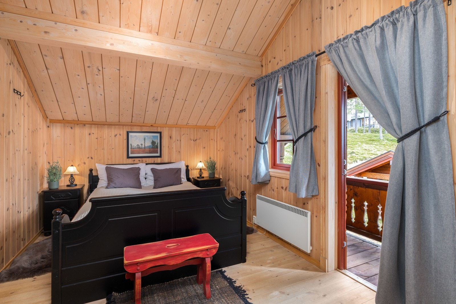 Hovedsoverommet har utrolig godt med plass Galleribilde