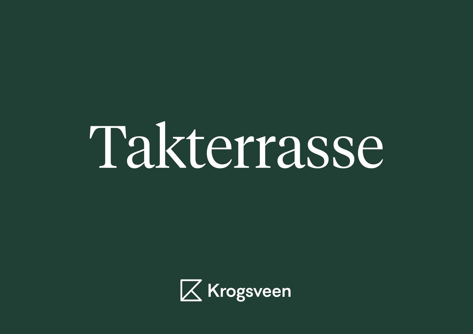 Velkommen til takterrassen. Galleribilde