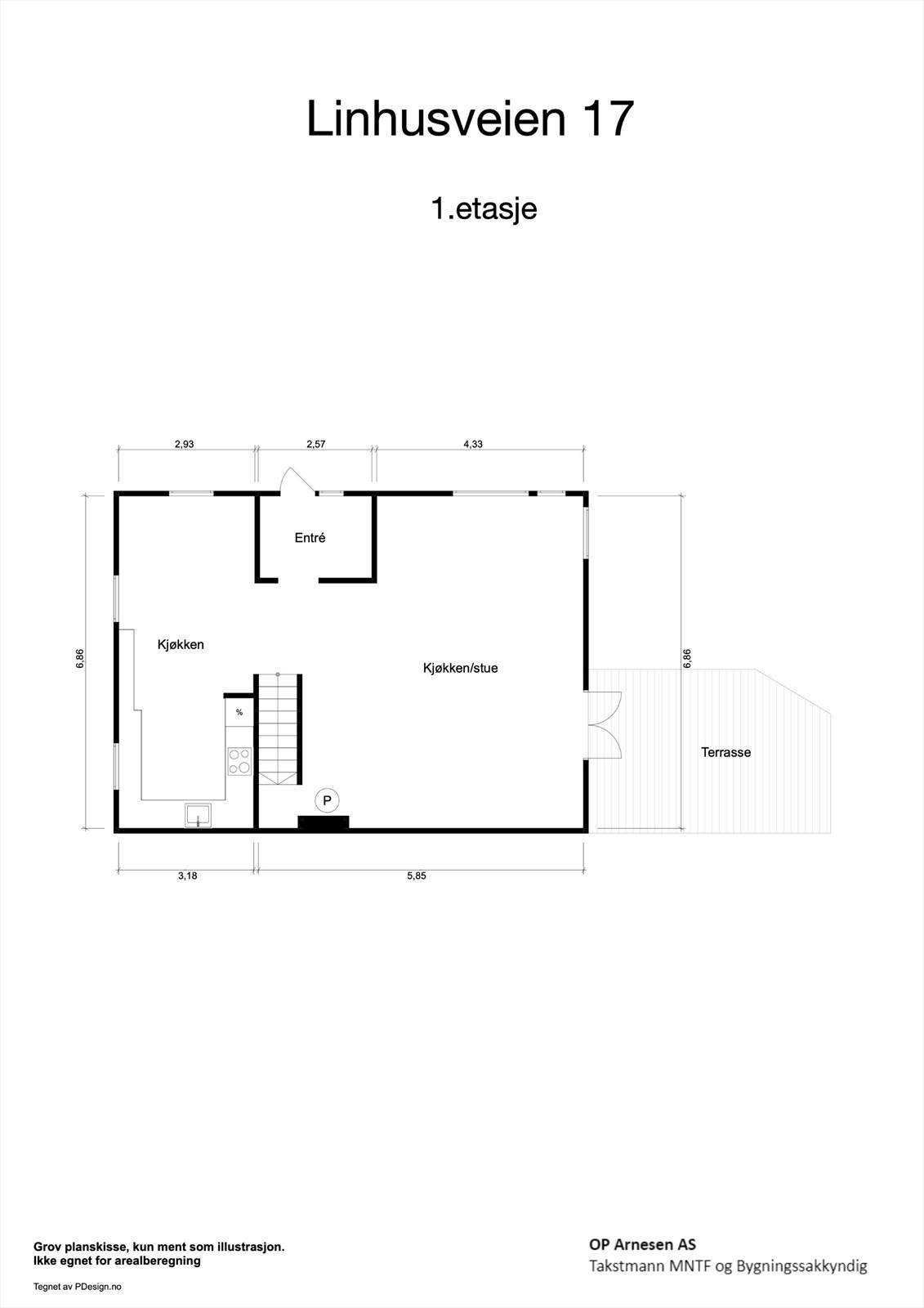 Planløsning 1.etg. Galleribilde