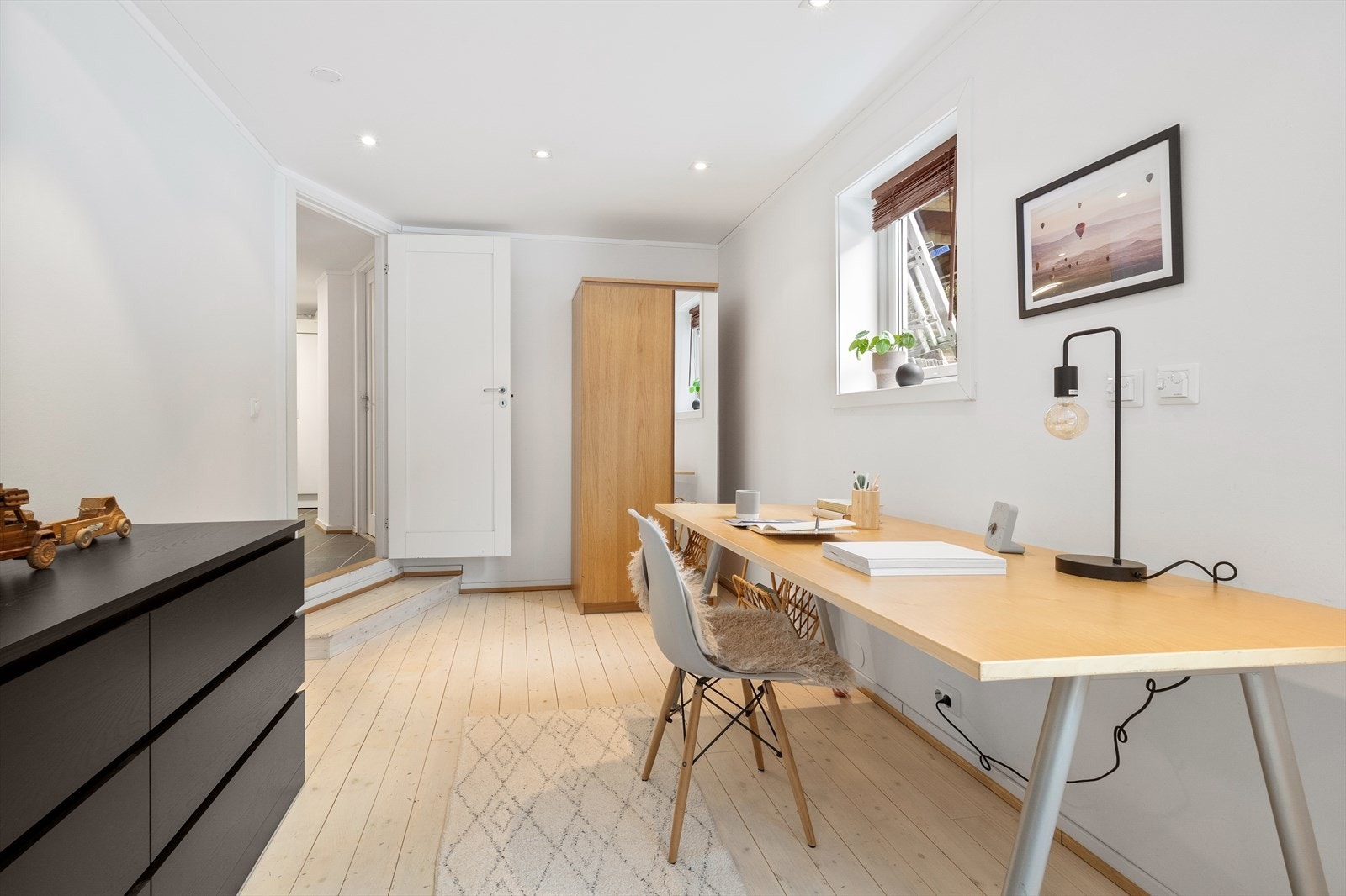 Godt med plass og lunt med gulvvarme. Galleribilde