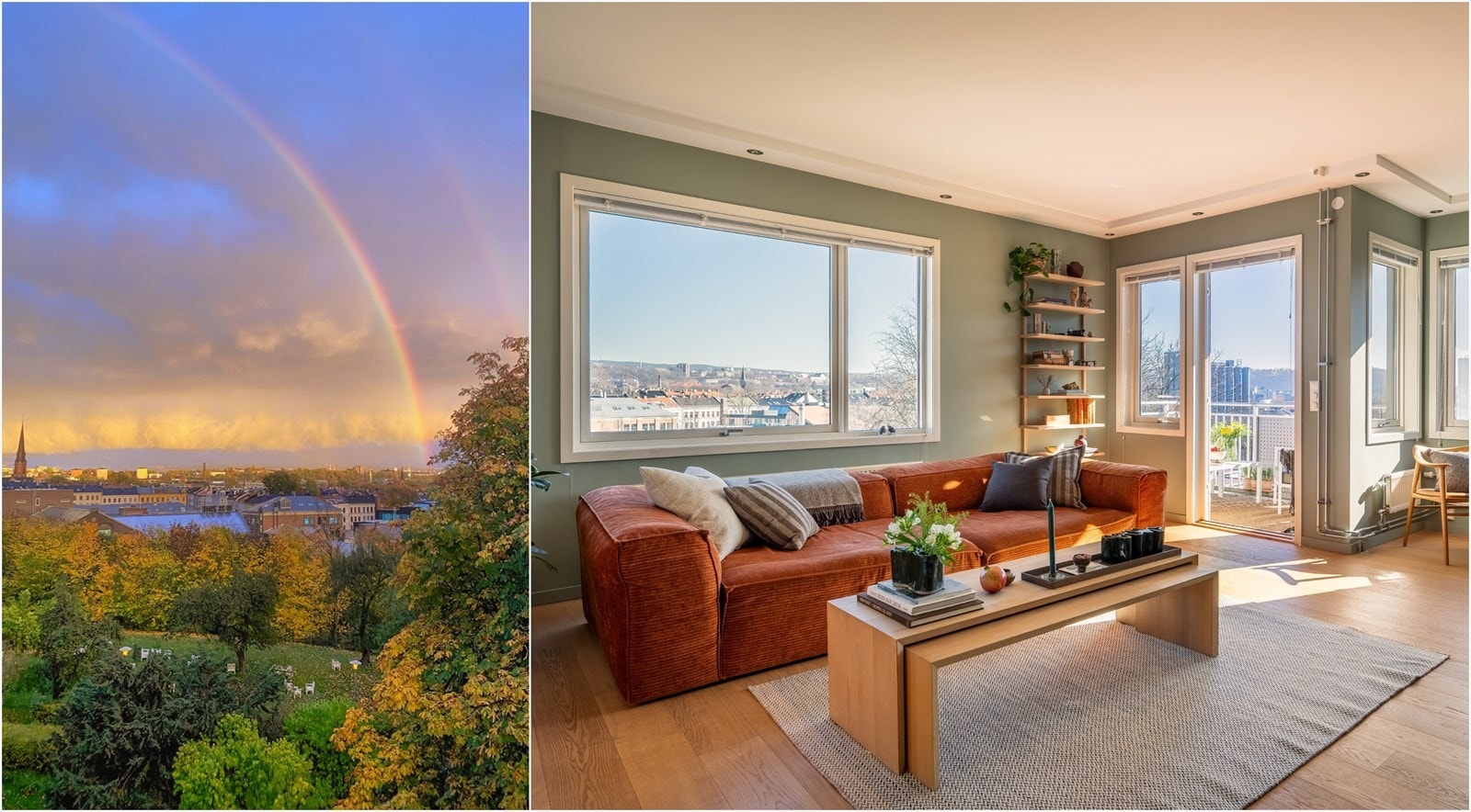 Drømmer du om utsiktsleilighet med sol, utsikt og garasje - midt i byen? Nå har du sjansen i Schultzehaugen, i overgangen mellom St. Hanshaugen og Grünerløkka. Galleribilde