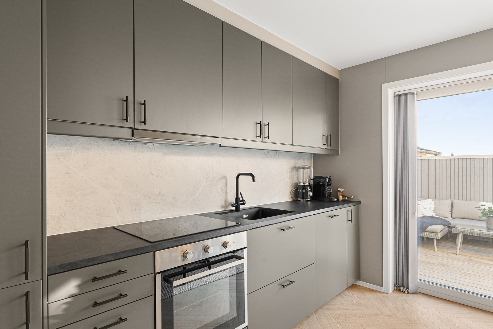 Kjøkkenet er vurdert til beste tilstandsgrad TG1 av takstmann. Galleribilde