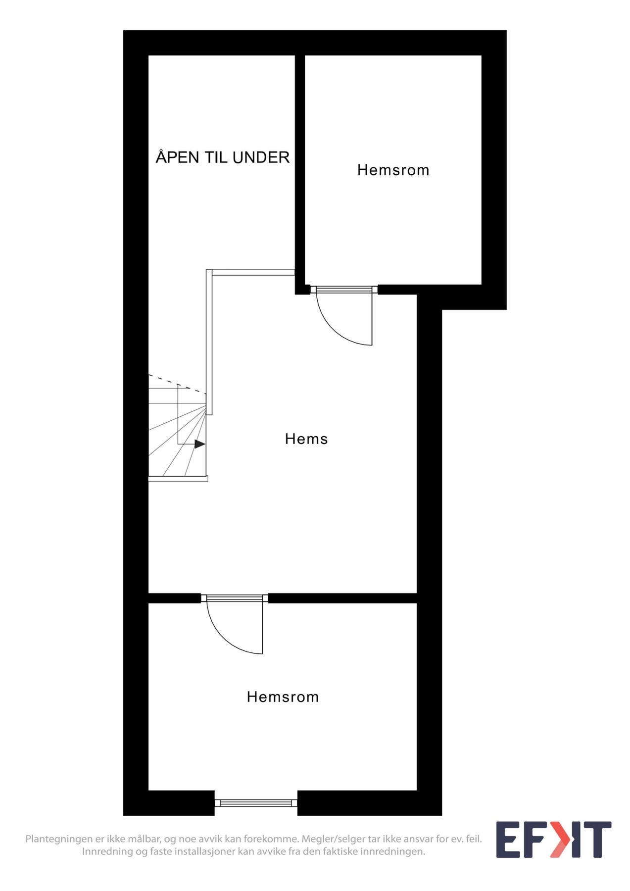 Plantegning hems Galleribilde