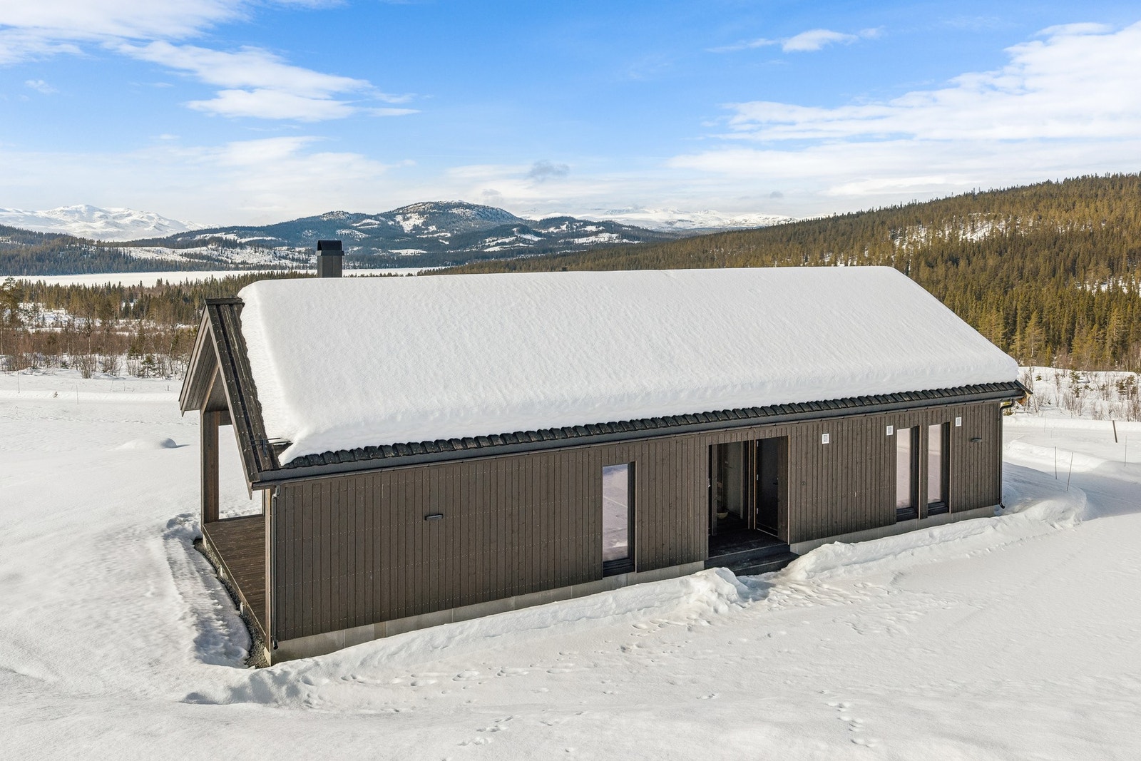 Flott utsikt fra eiendommen Galleribilde