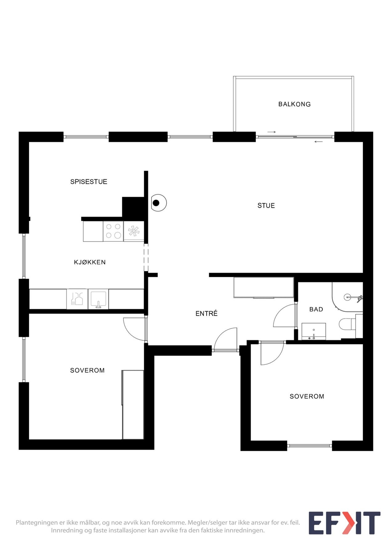 Plantegning. Galleribilde