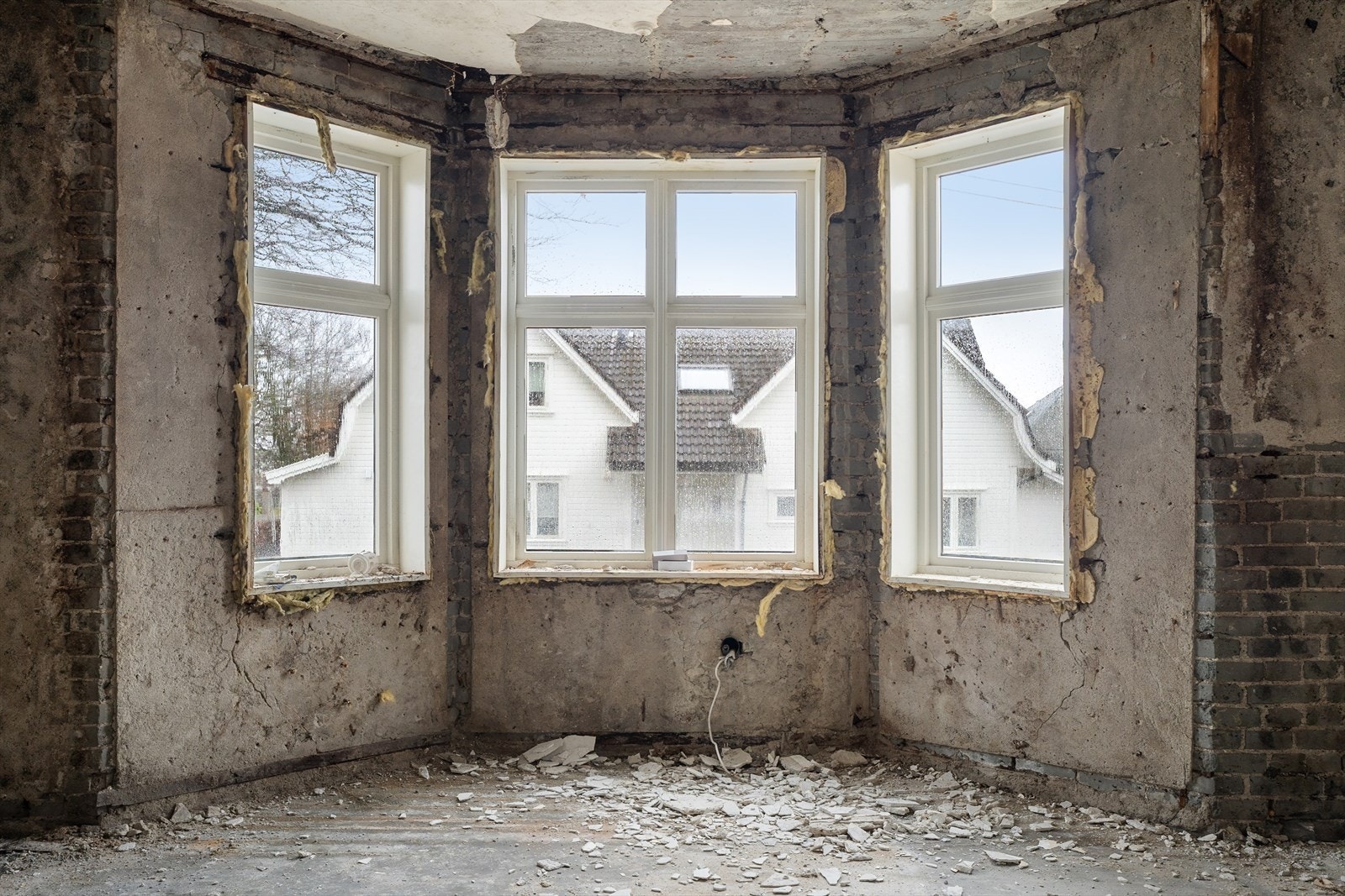 Flotte detaljer som vinduer med sprosser Galleribilde