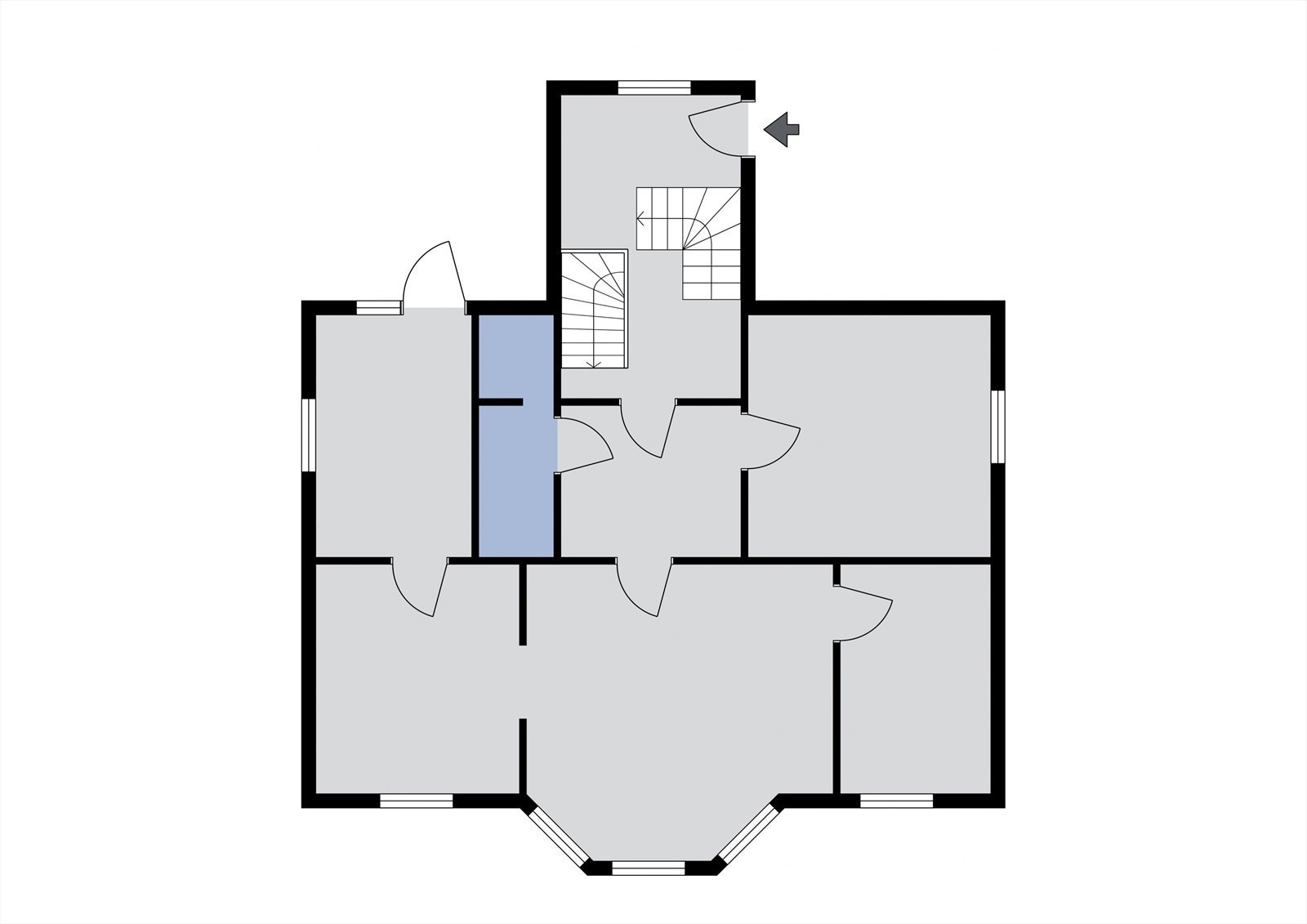 Plantegning - 1. etasje Galleribilde