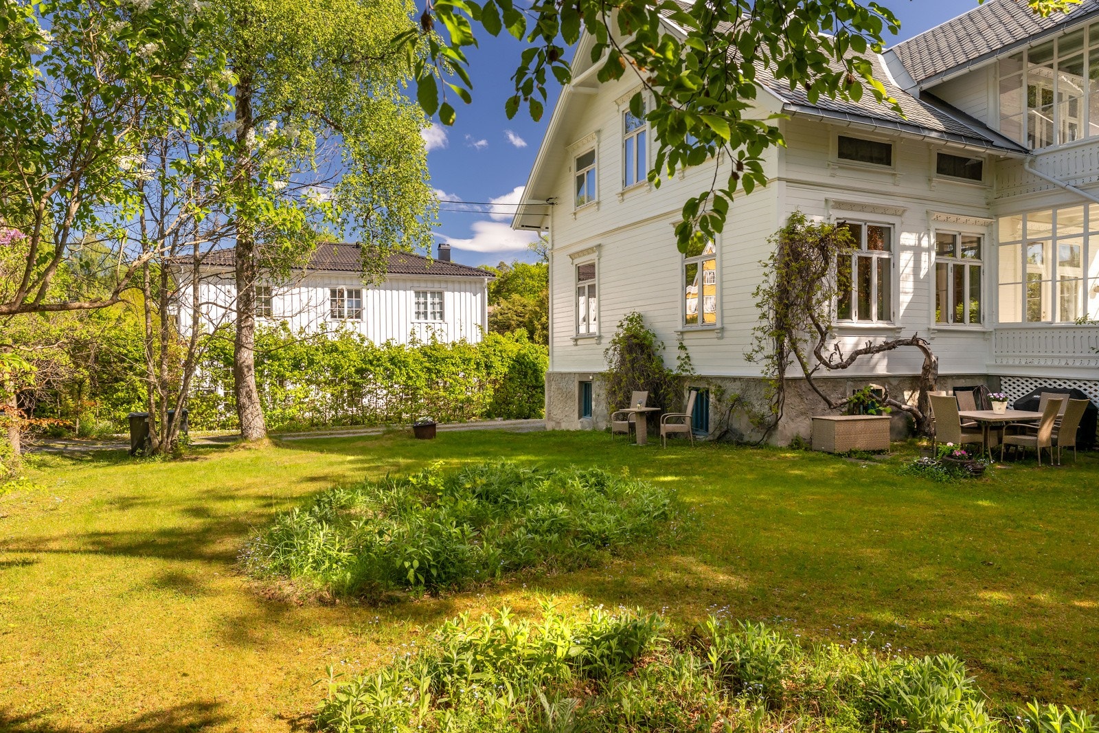 Den gang hadde parsellene i dagens Ekelyveien navn som Ekely, Alfheim, Ranheim og Nordjordet - og Lugnet var nettopp det: et fredelig sted, med hagebruk og rom for både mennesker og minner Galleribilde