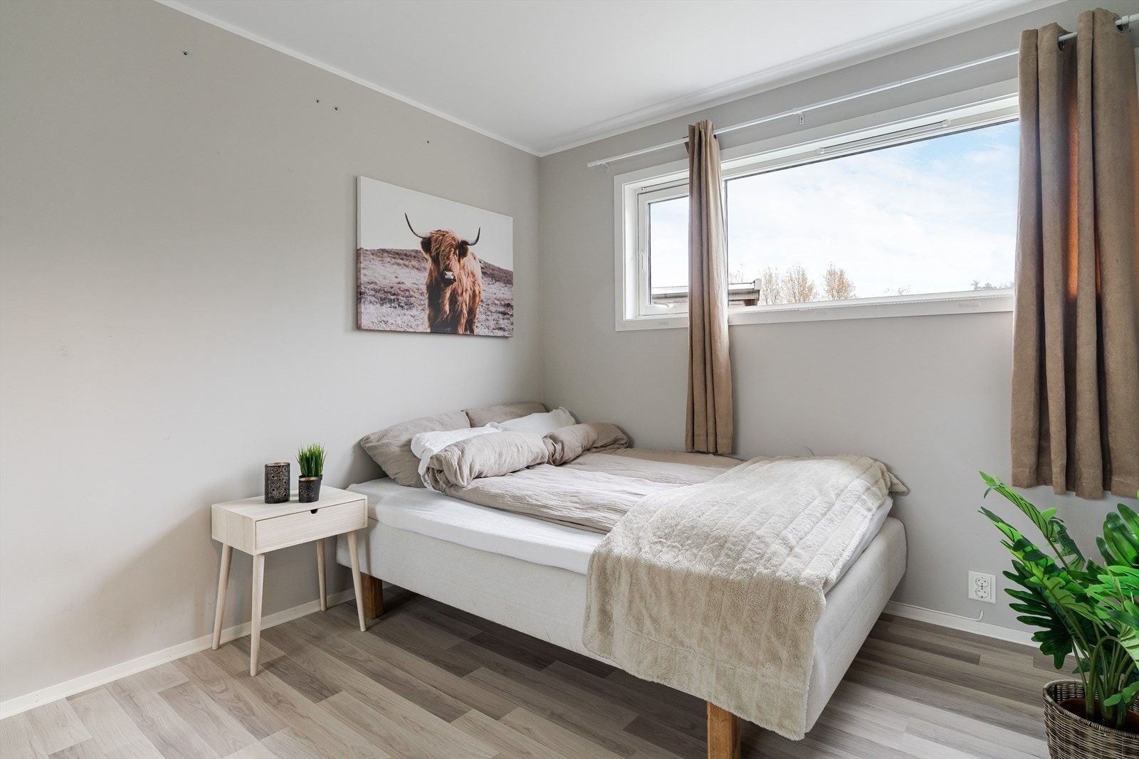 Soverommet i leiligheten er på hele 11 m². Galleribilde