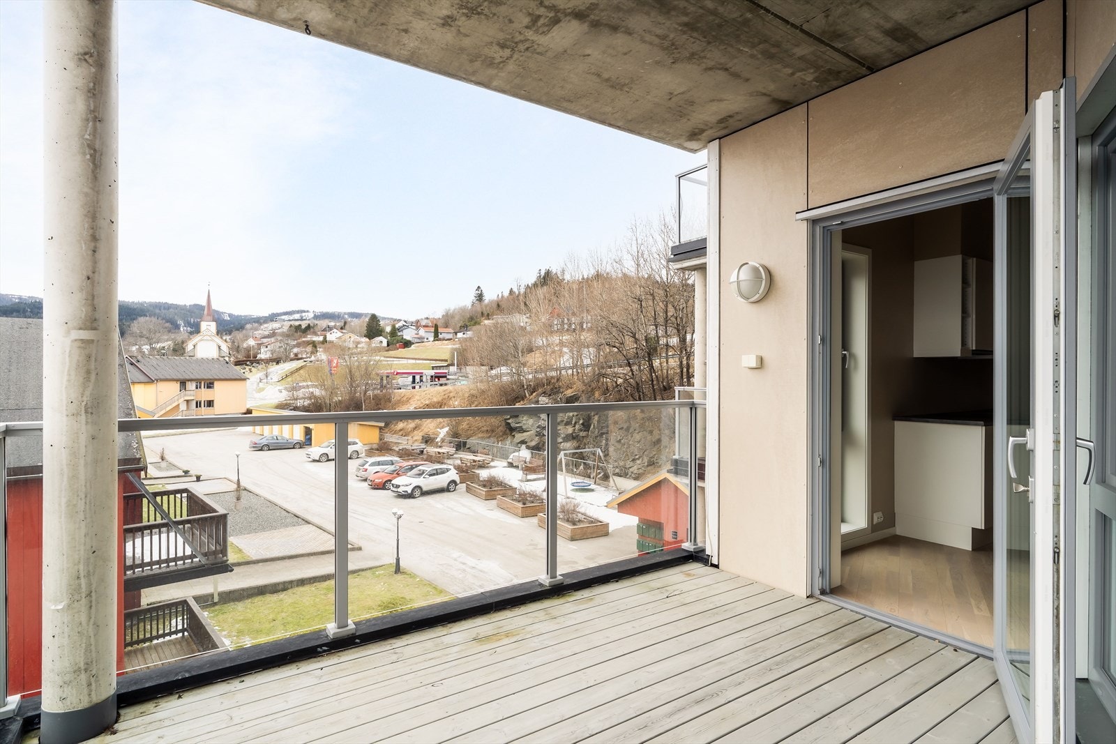 Her vil du få siste rest av kveldssola. Galleribilde