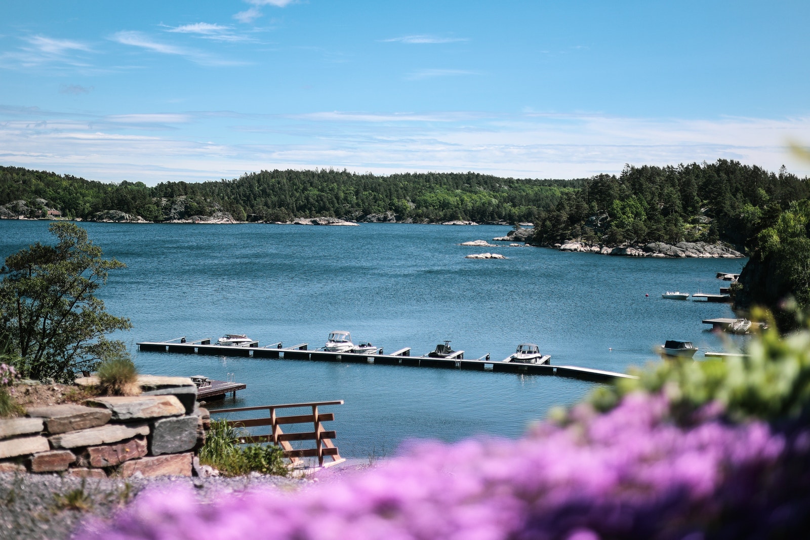 Utsikt til stranden Galleribilde