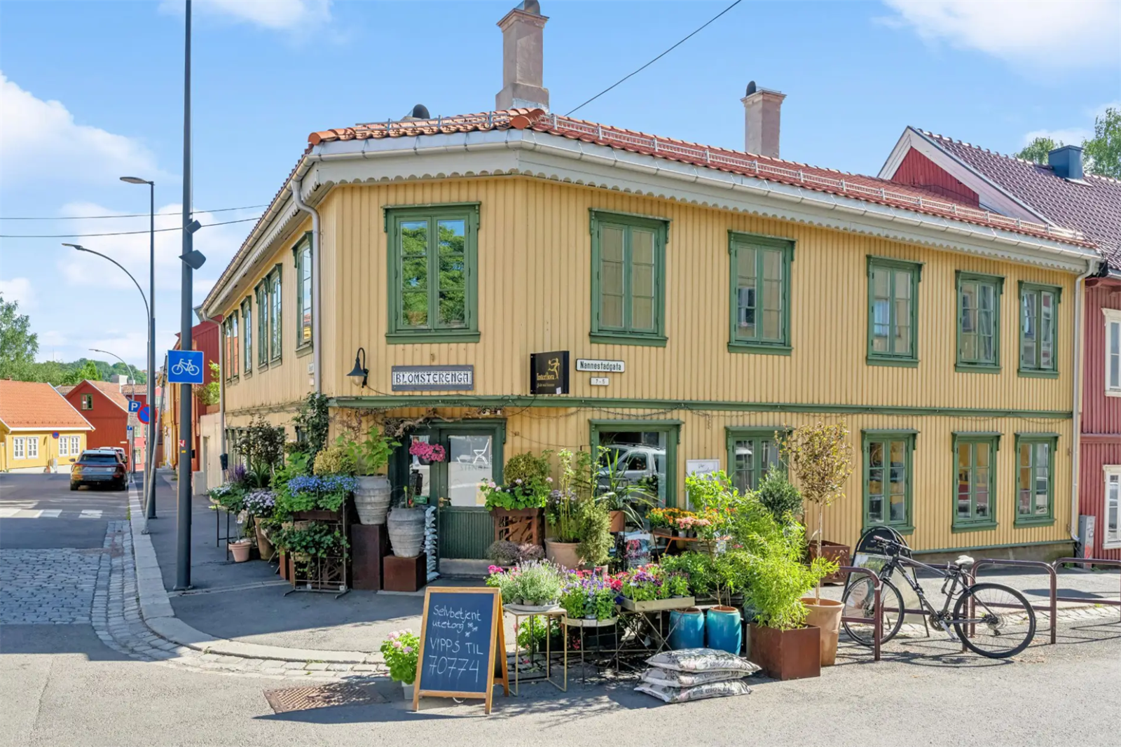 Det er flere koselige lokale forretninger i området Galleribilde