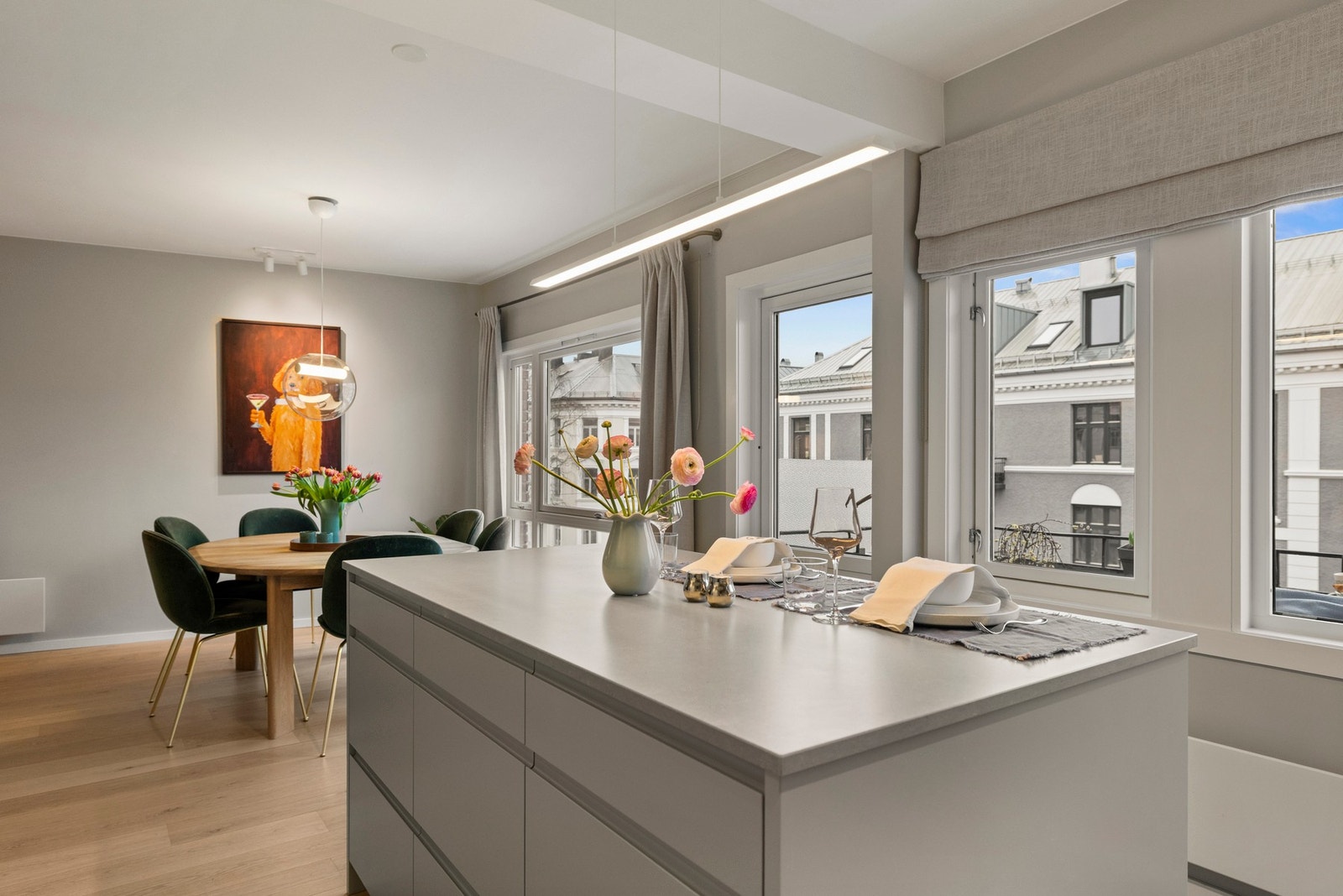 Lyst og lekkert Galleribilde