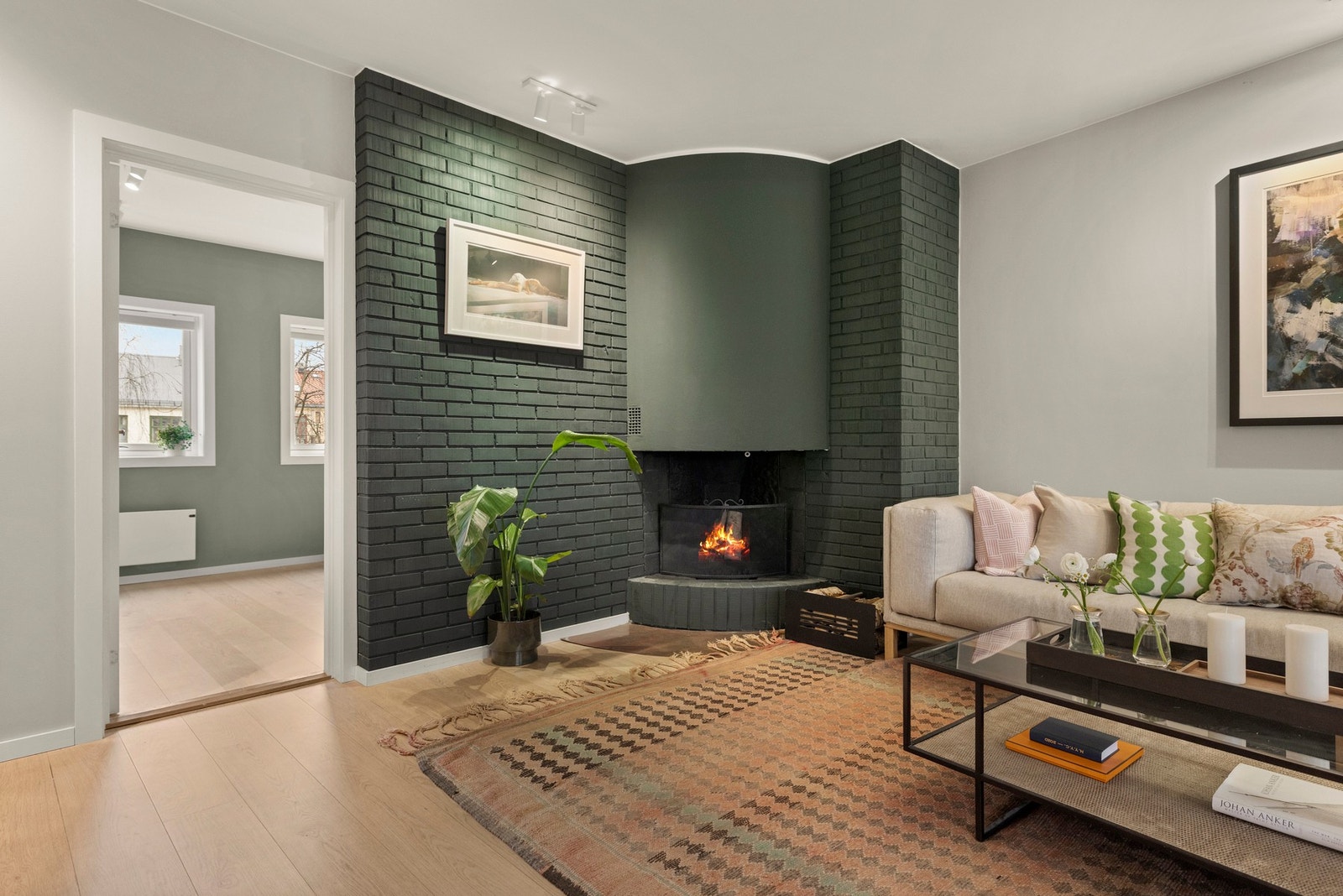 Stue mot hovedsoverom Galleribilde