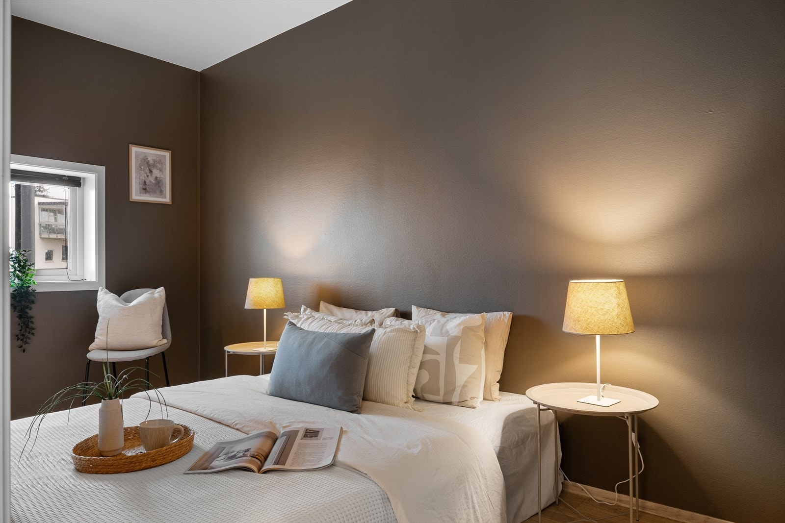 Soverommet er romslig og luftig Galleribilde