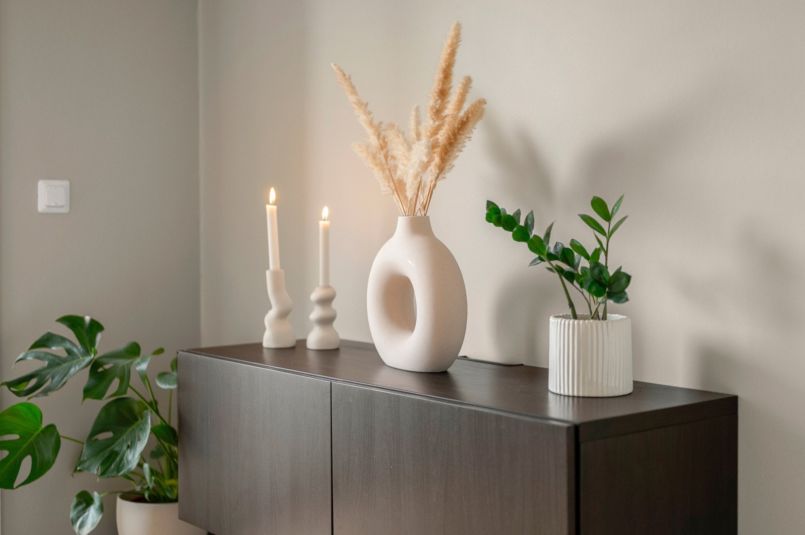 Detaljbilde fra stuen. Galleribilde