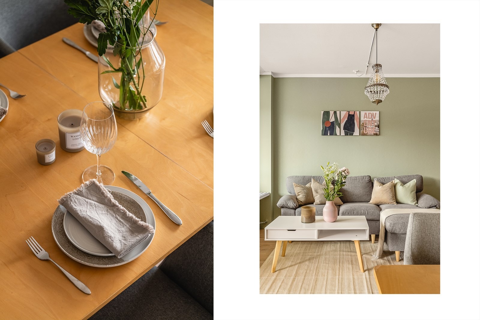 - Stue og kjøkken måler 25,9m² - Galleribilde