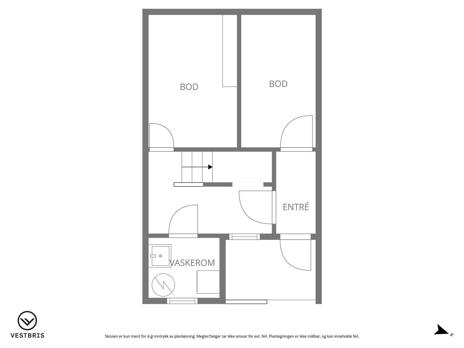 Plantegning - 1. etasje Galleribilde