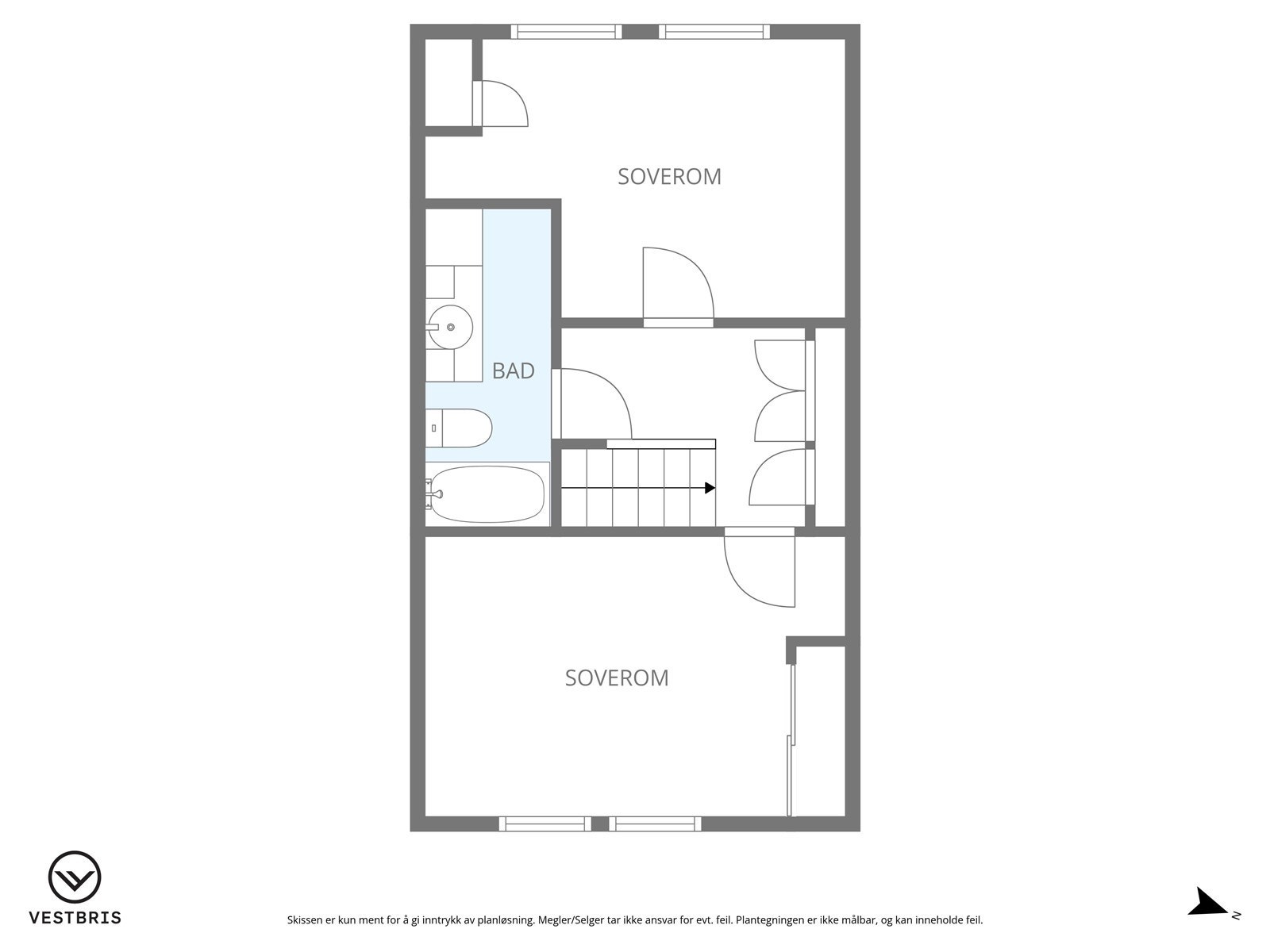 Plantegning - 3. etasje Galleribilde