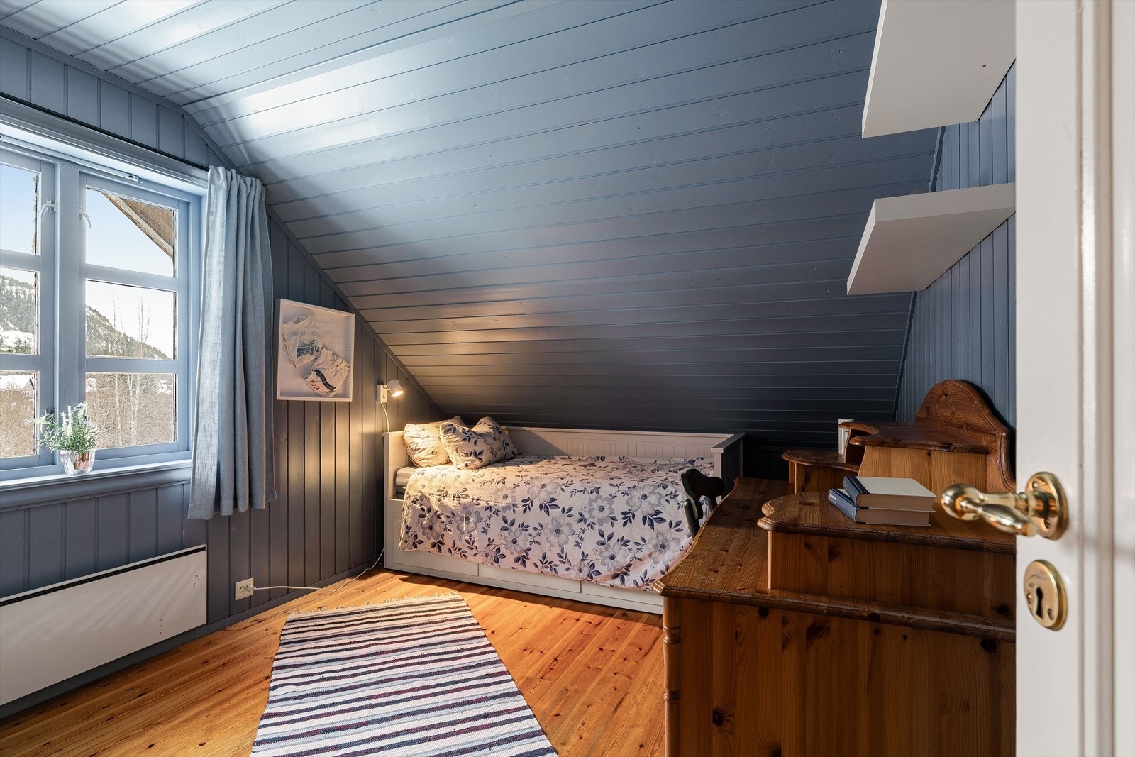 Soverommet gir rom for hvile og velvære Galleribilde