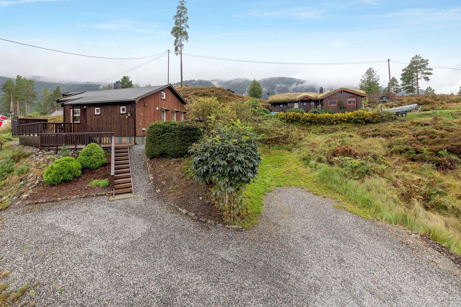 Hytta er fra 2008 Galleribilde