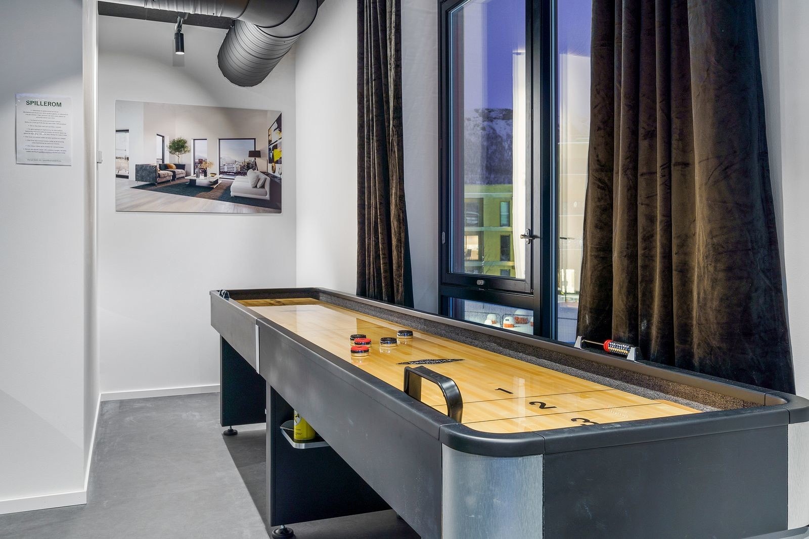 Shuffelboard. Galleribilde