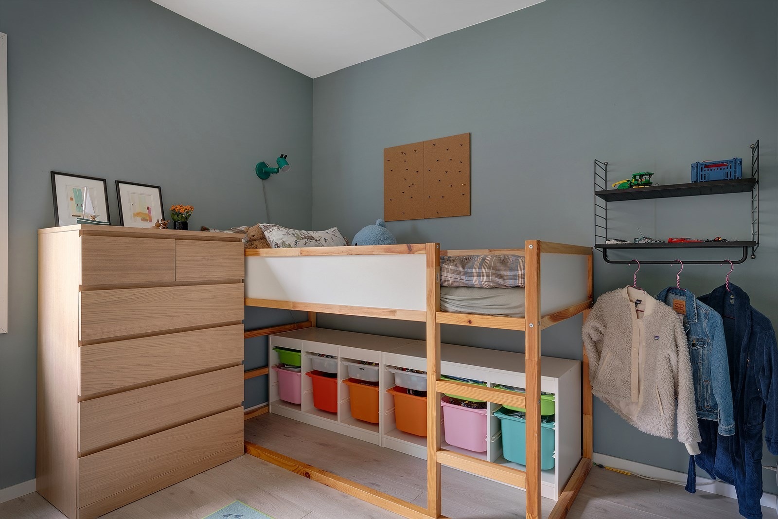 Soverommet vender mot et rolig område uten innsyn. Galleribilde