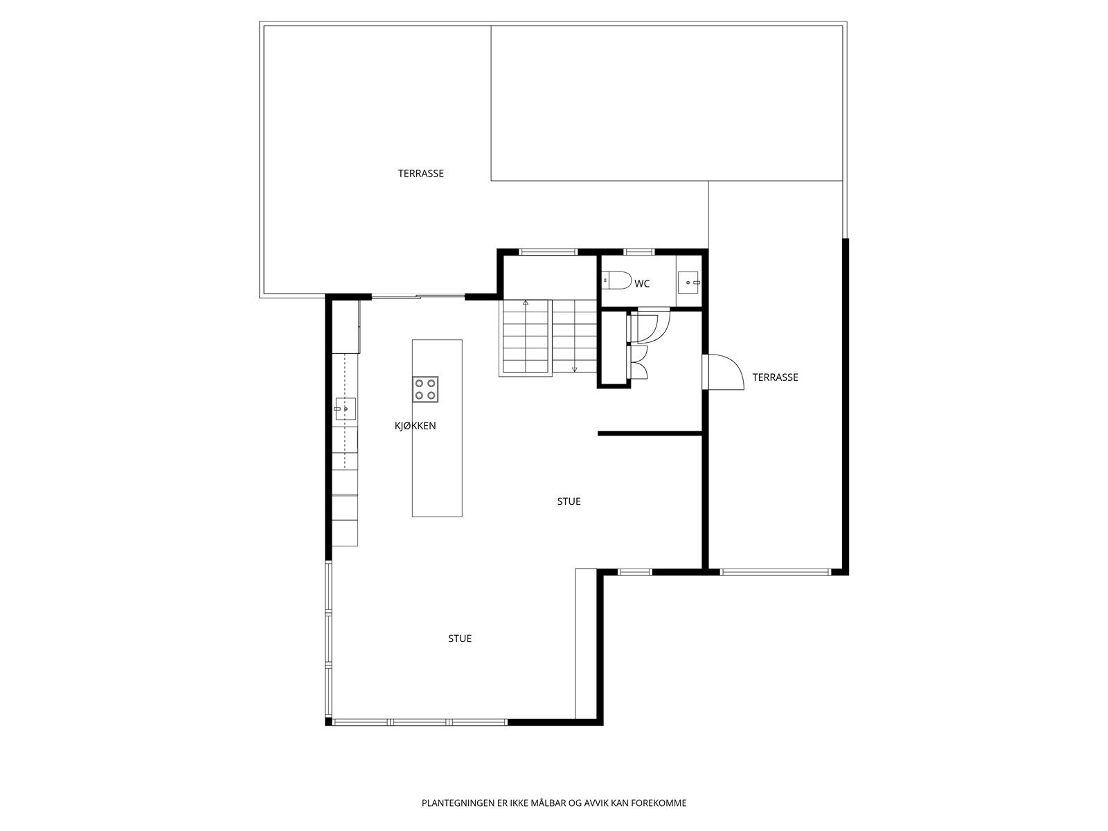 Plantegning 3.etg. Galleribilde