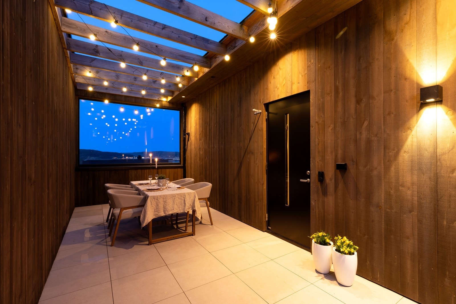 Koselig pergola Galleribilde