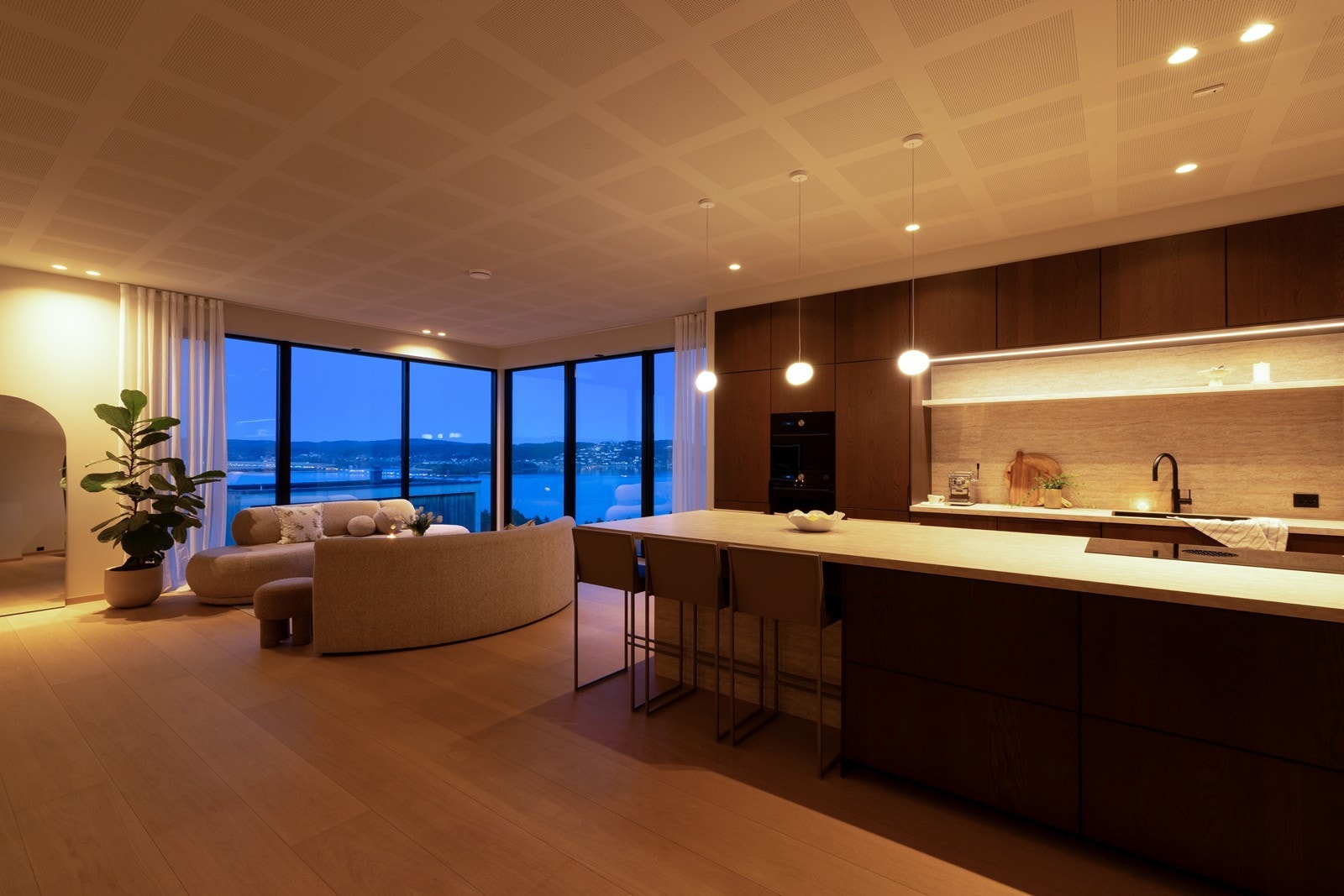 Kveldsbilde Galleribilde