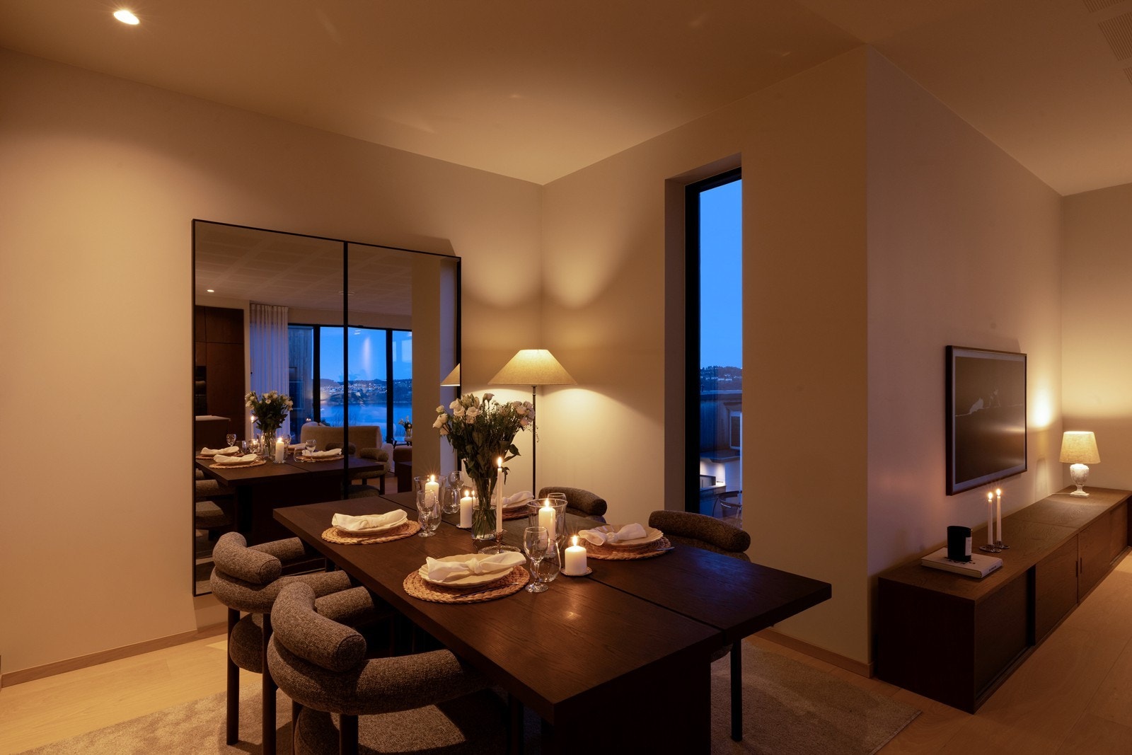 Kveldsbilde Galleribilde