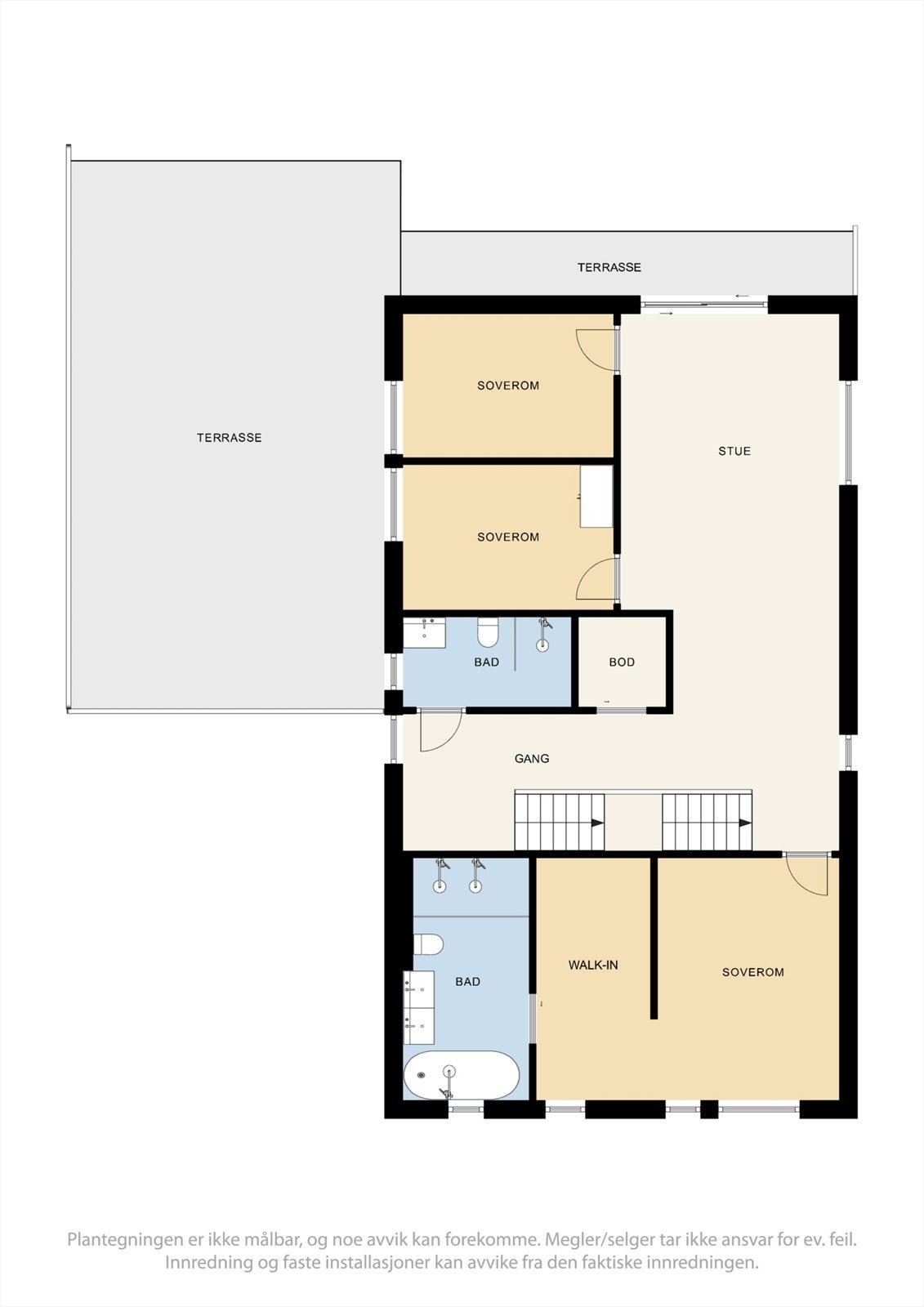 Plantegning 2. etasje. Galleribilde