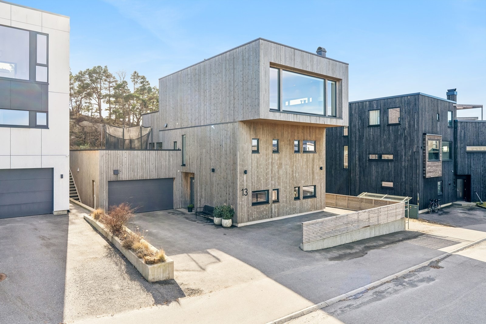 En lettstelt tomt med god lys- og solforhold. Galleribilde