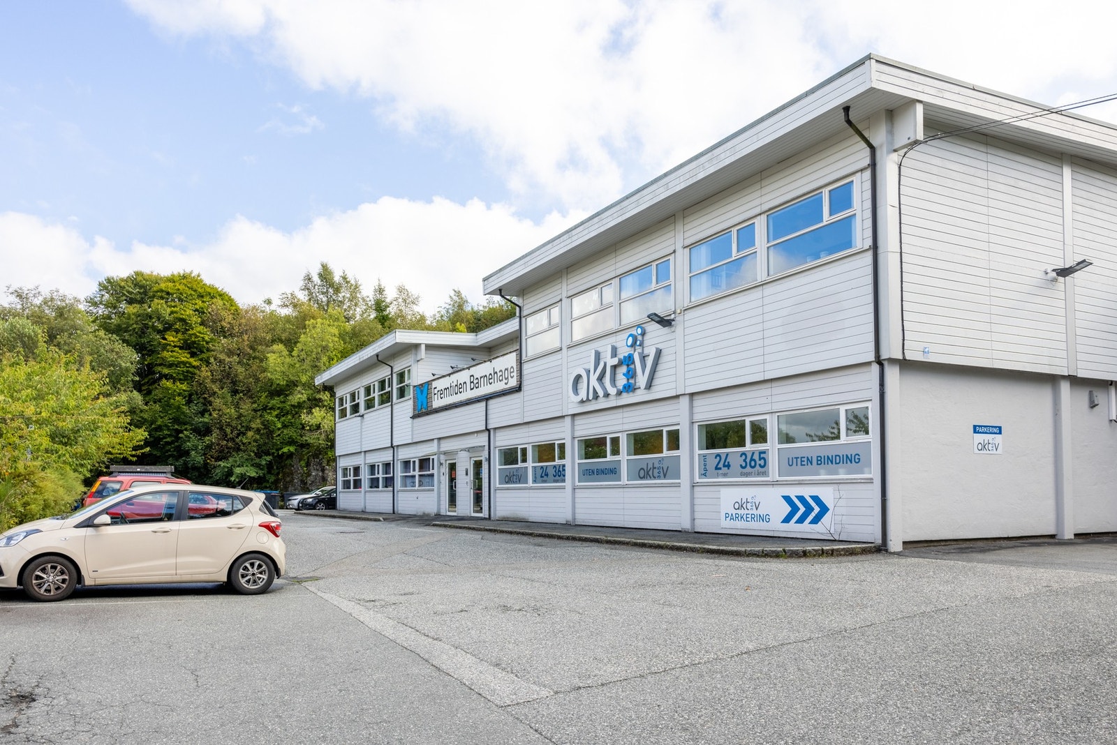 Med 6 minutters gange til treningssenter blir det enklere å skvise inn en treningsøkt i løpet av dagen. Aktiv har nå blitt Sporty. Galleribilde