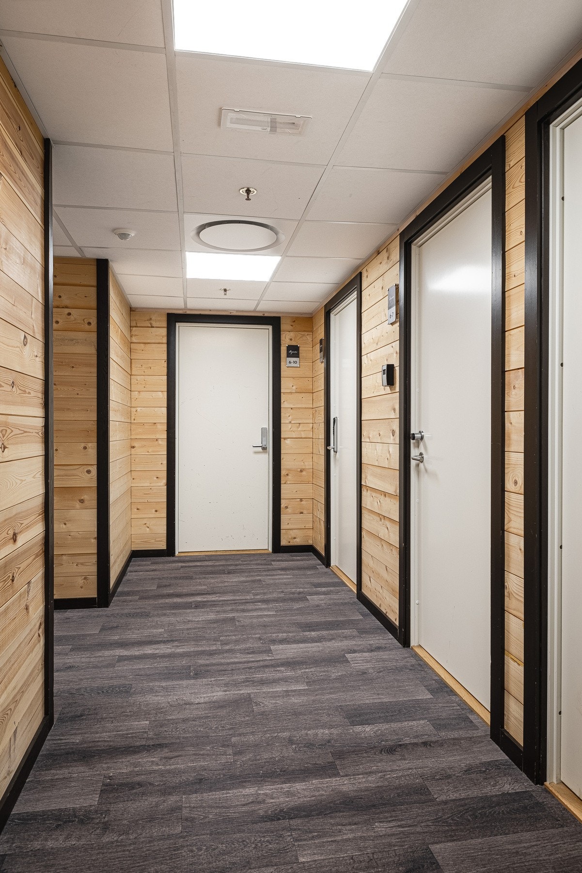 Inngang til de oppvarmede bodene. Galleribilde