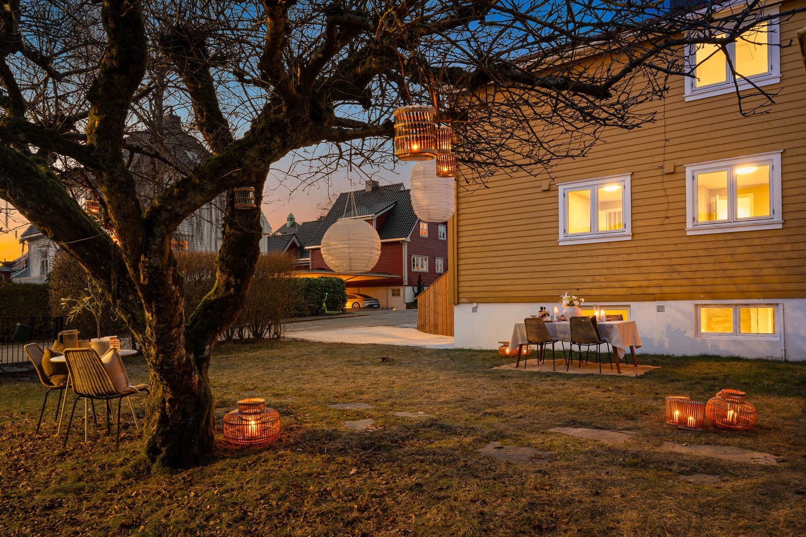 Uteområde er av god størrelse med god plass til å etablere terrasse. Galleribilde