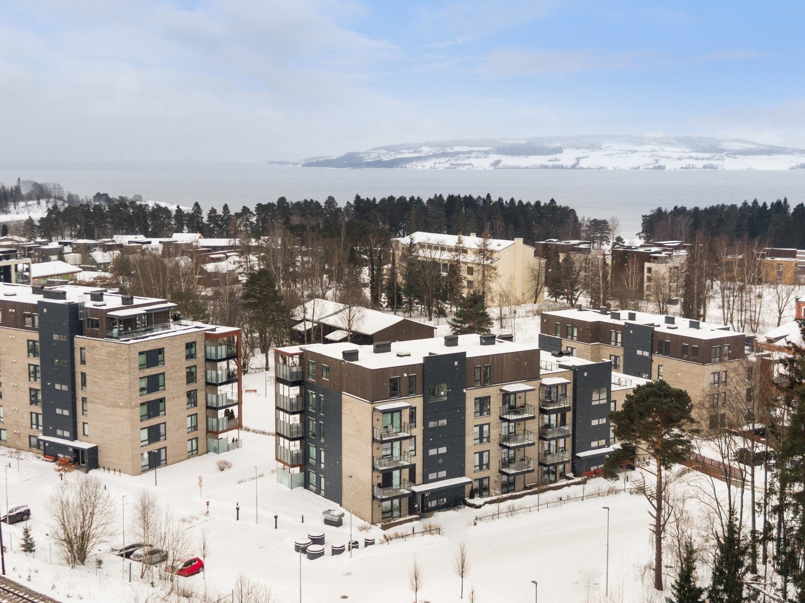 Dronefoto Galleribilde