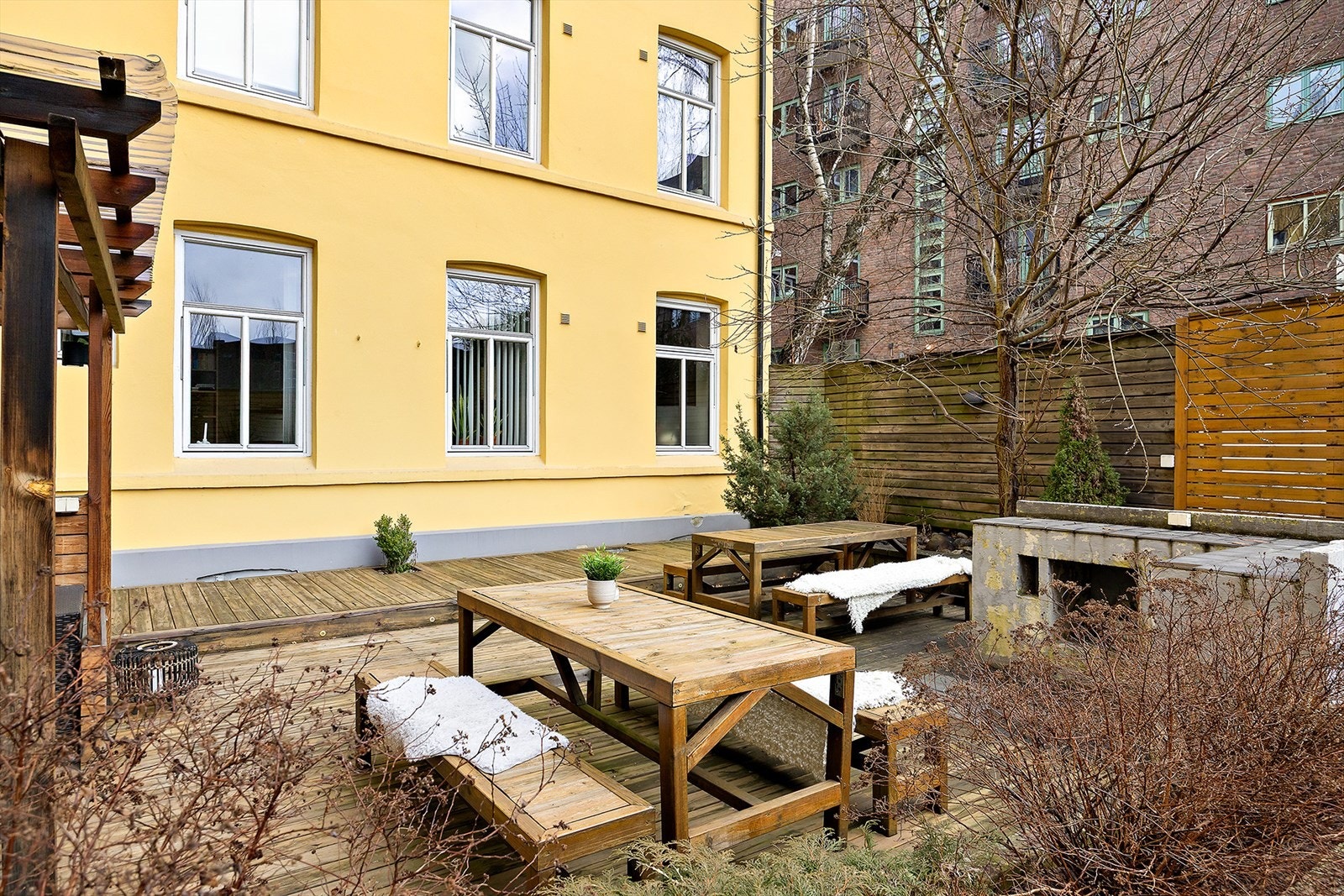 Muligheter for grilling og godt med solforhold. Galleribilde