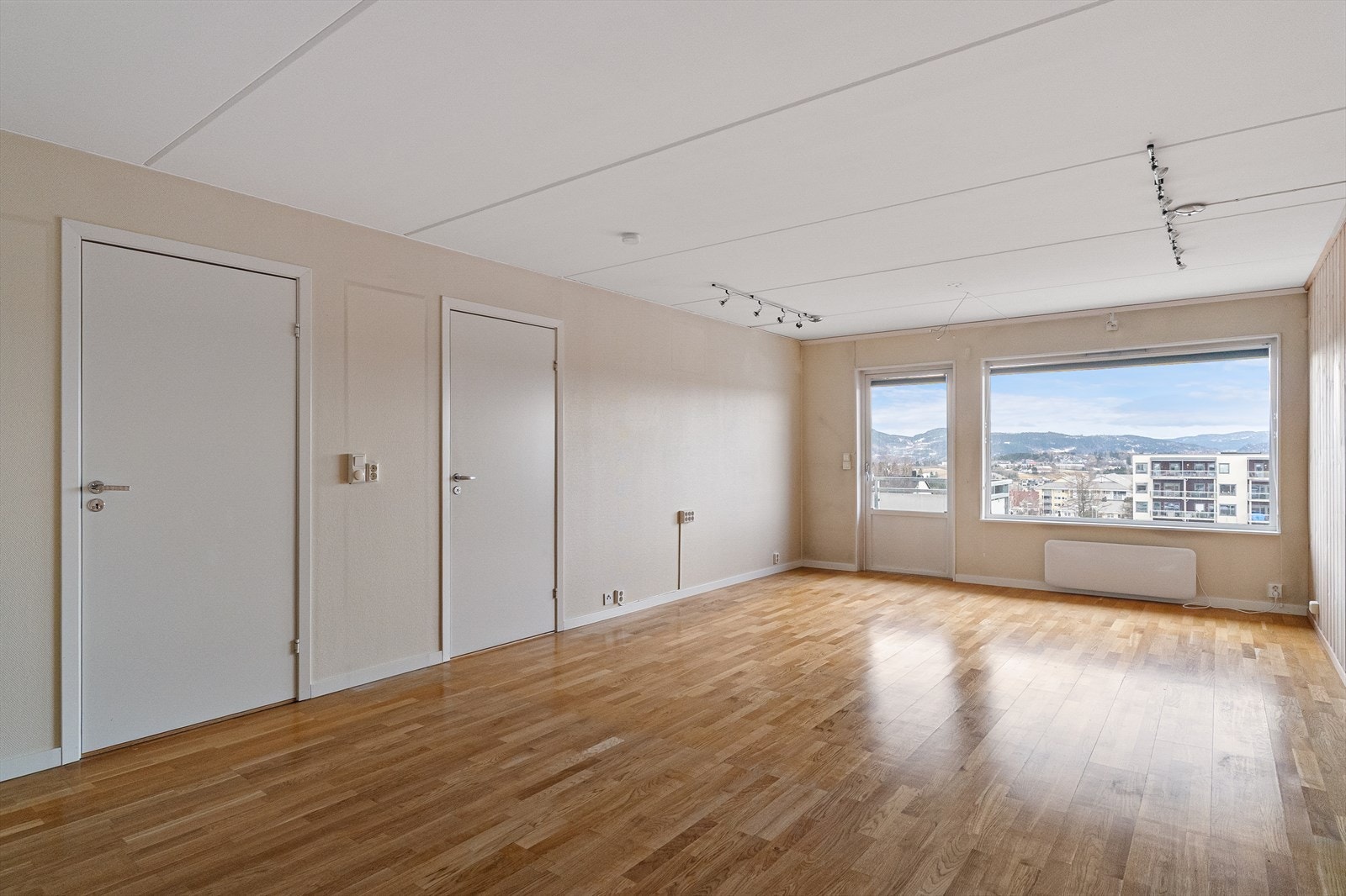 Leiligheten er på 67 kvm med stue/kjøkkenløsning på 36 kvm Galleribilde