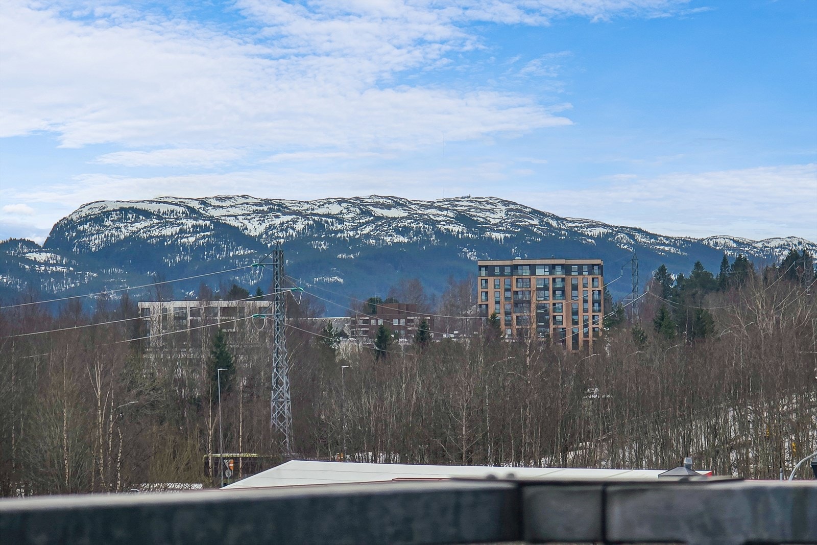 Det er flott utsikt mot Vassfjellet Galleribilde