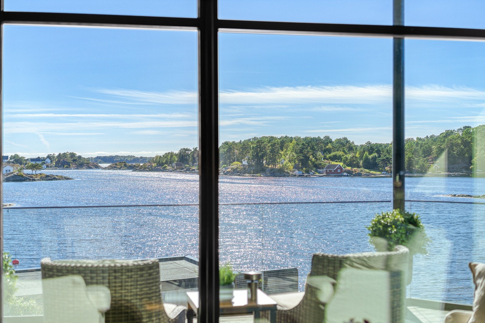 Utsikt fra kjøkkenet Galleribilde