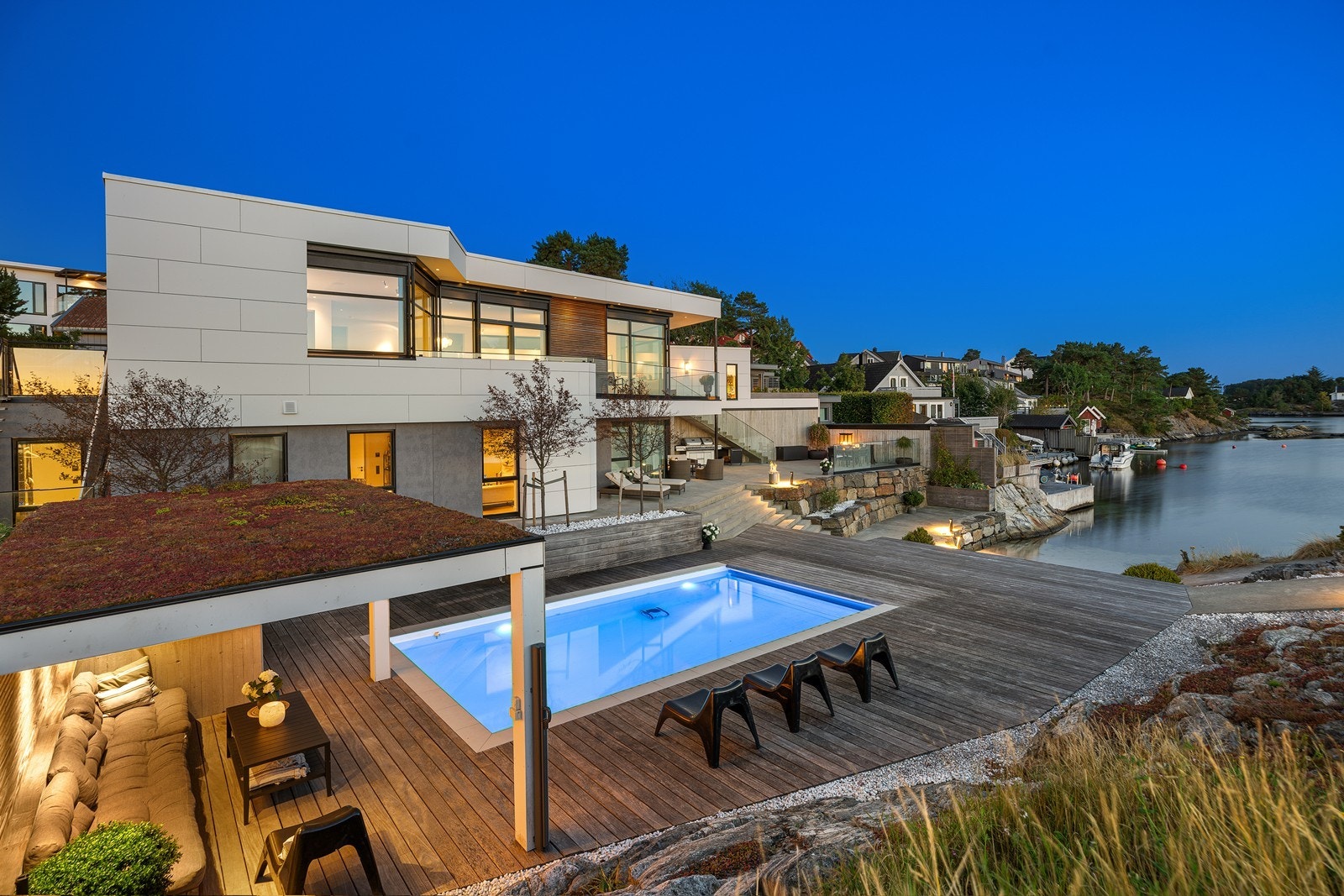 106fasade_kveld Galleribilde