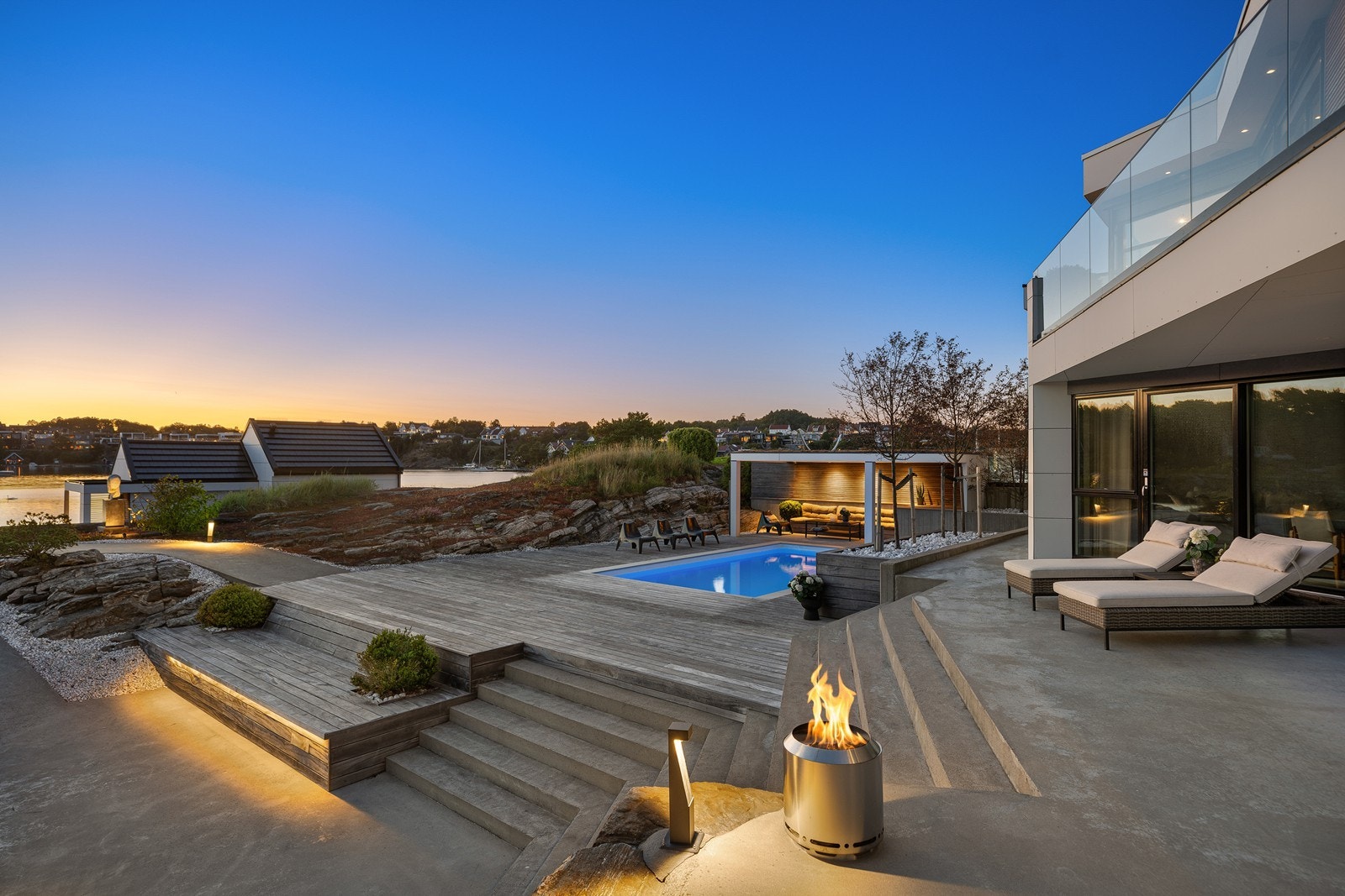 Kveldsstemning Galleribilde