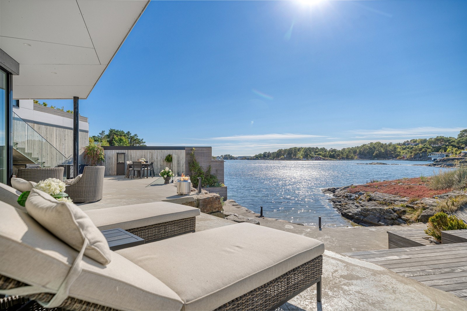 Her kan du nyte fine soldager med venner og familie Galleribilde