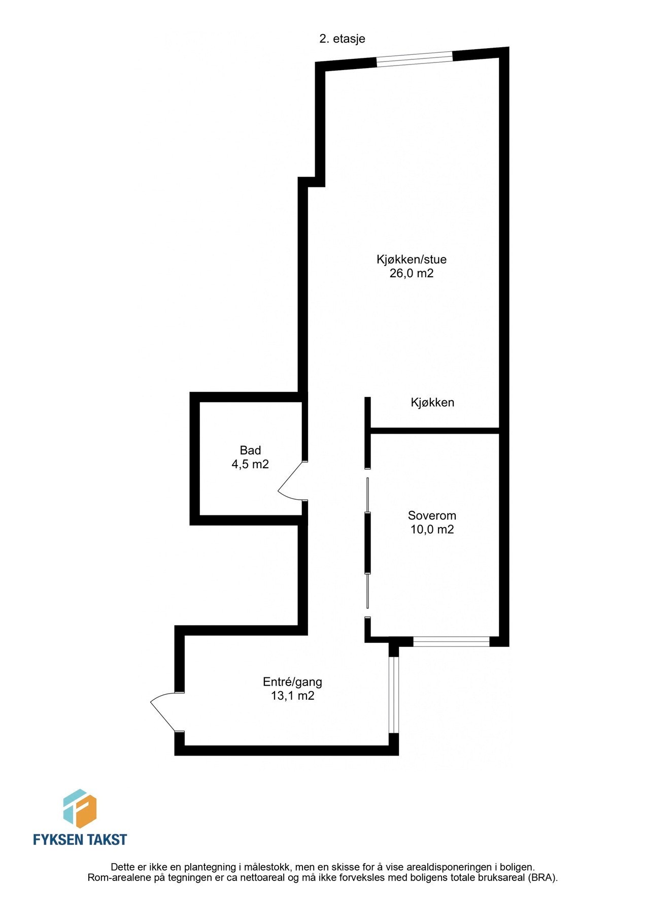 Planskisse. Galleribilde