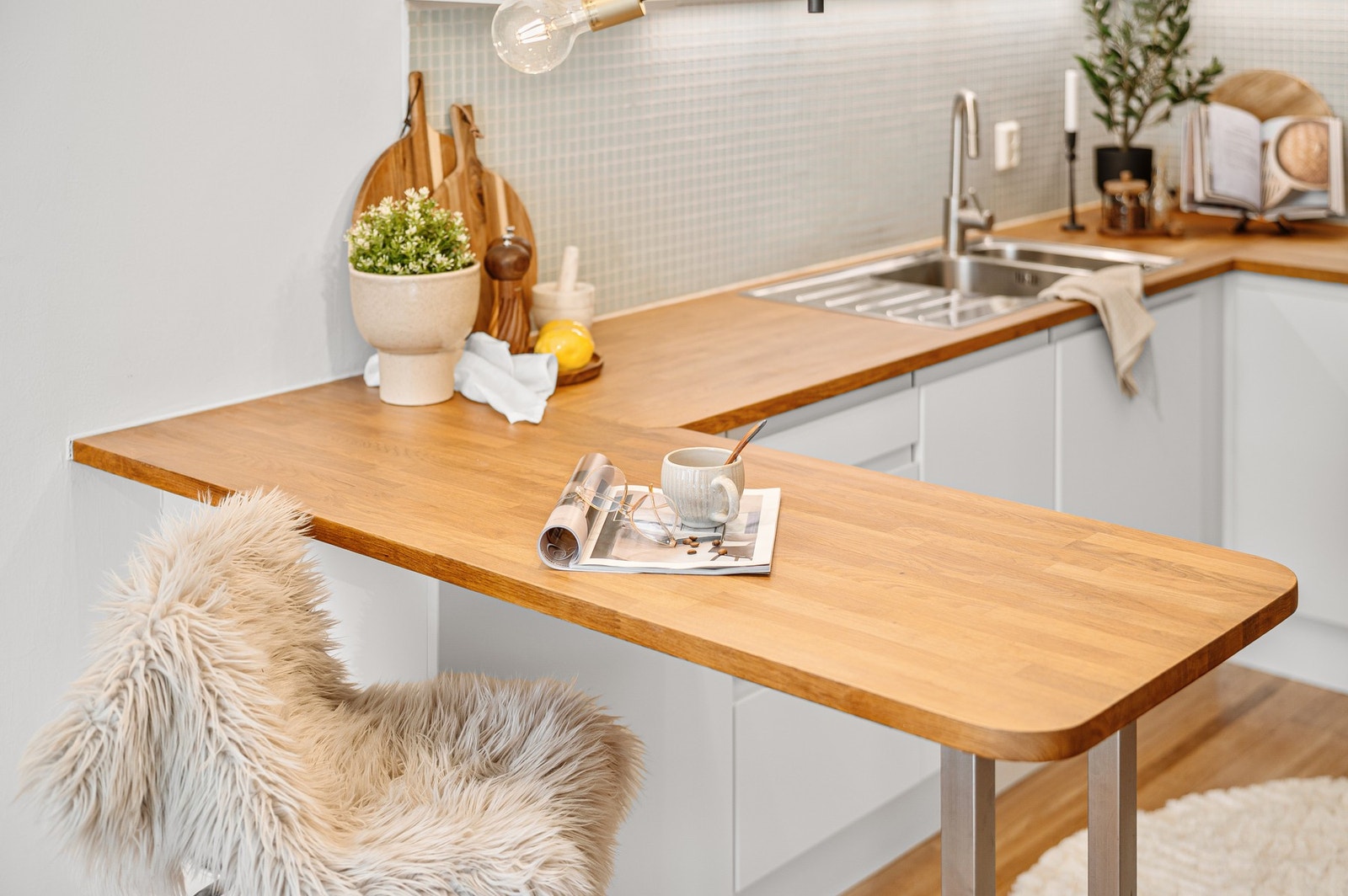 Her kan du nyte morgenkaffen i fred og ro. Galleribilde