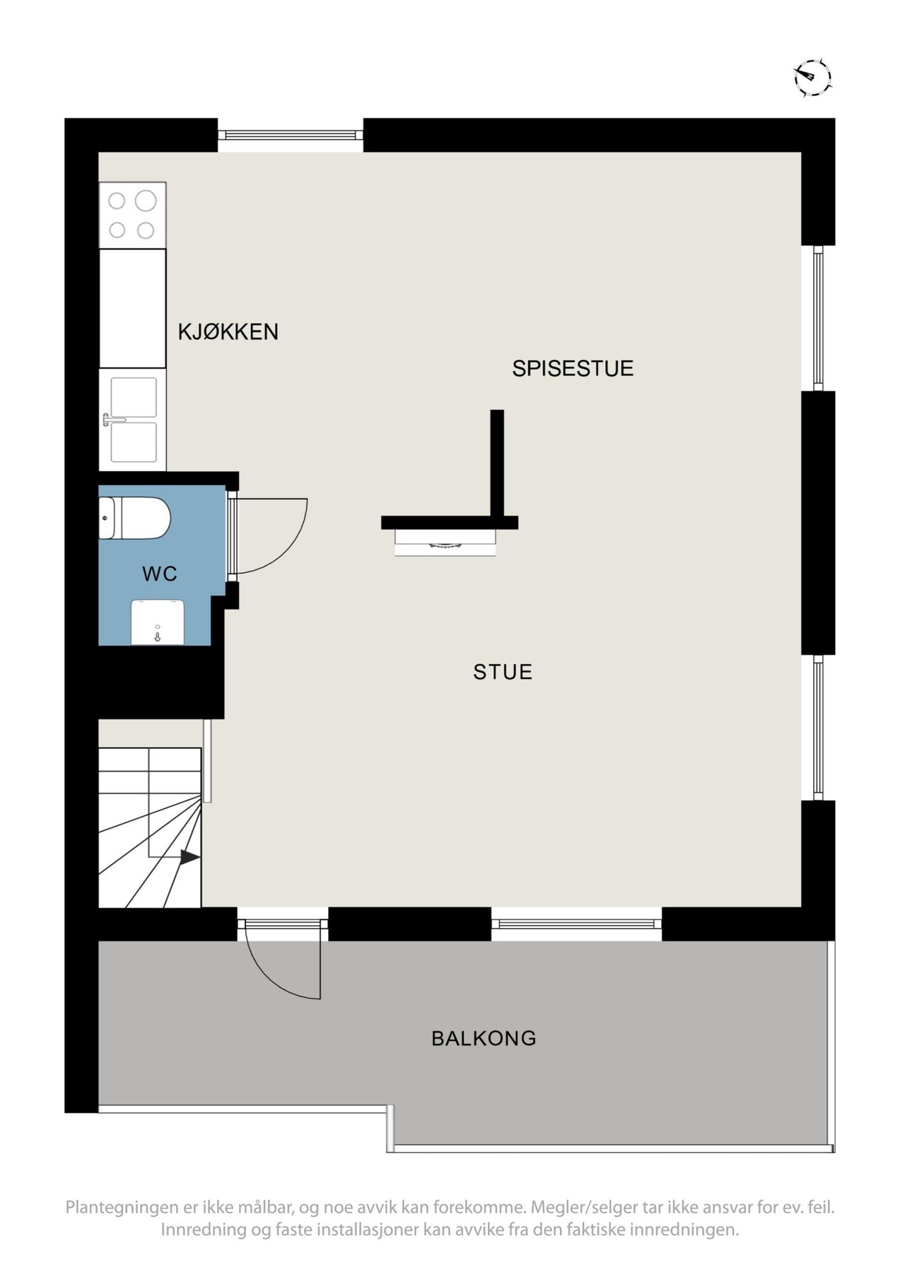 Planløsning 2.etg. Galleribilde