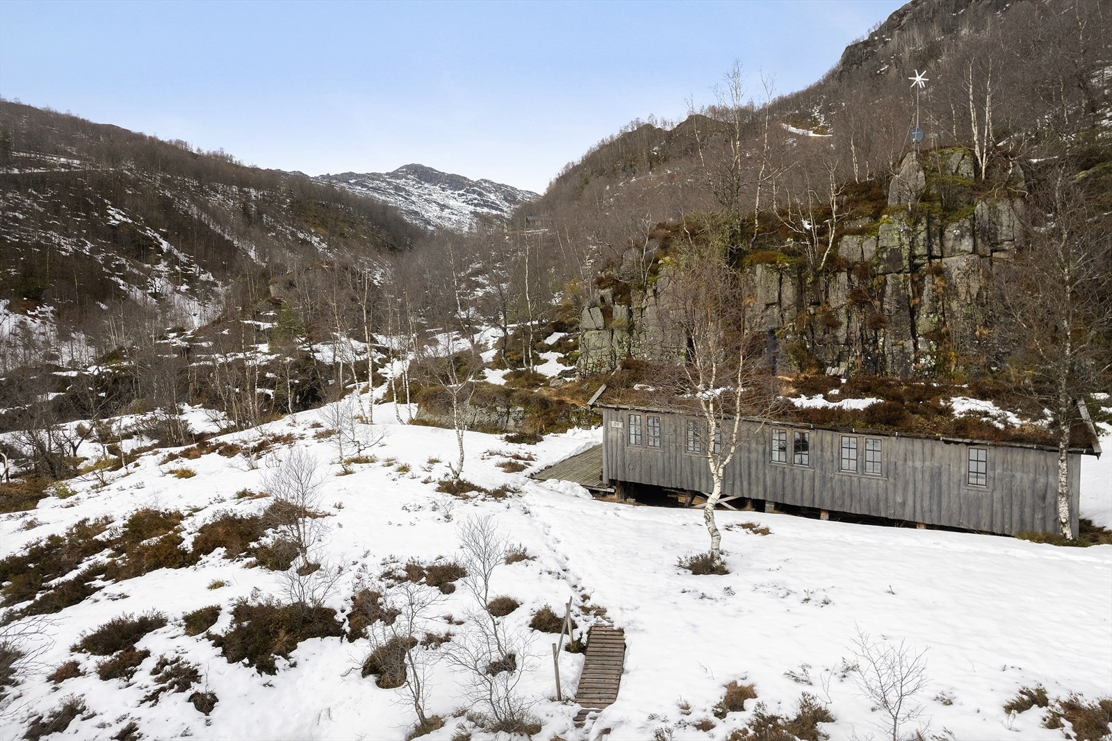 Området har med flotte turmuligheter både sommer og vinterstid Galleribilde