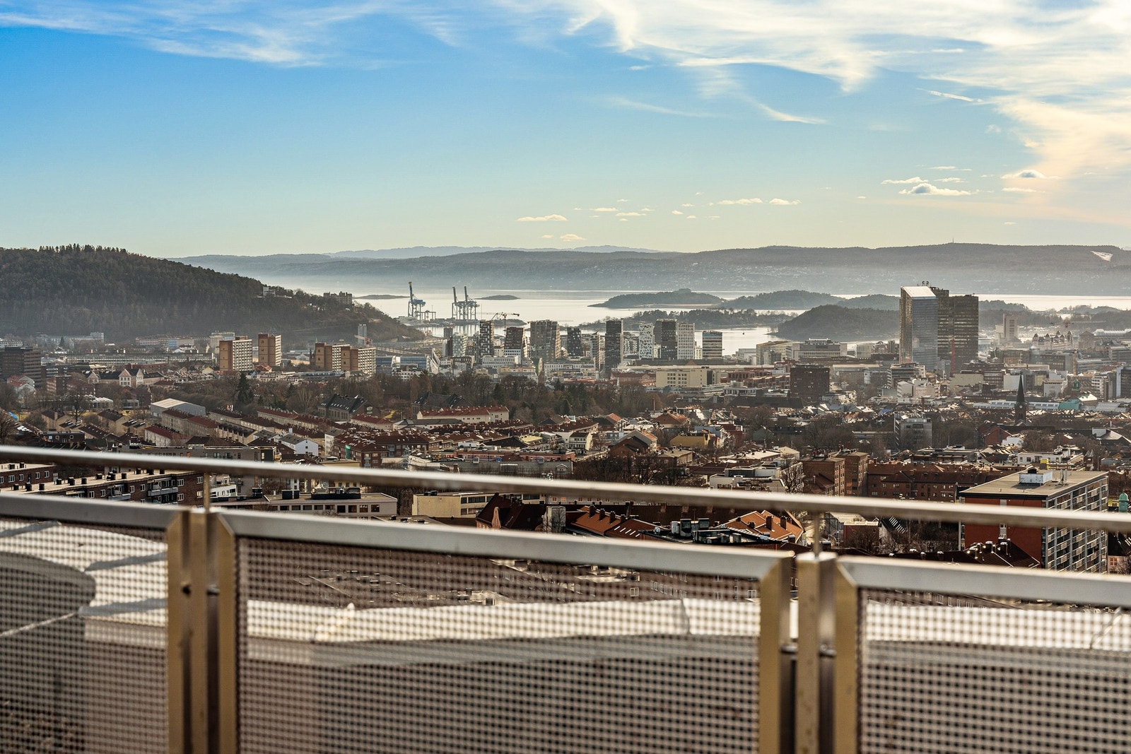 Du får en helt enestående utsikt som skiller seg ut - sjelden finner man noe lignende i byen. Galleribilde
