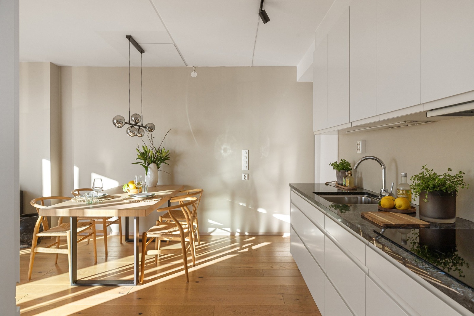 God plass til hyggelig spiseplass. Galleribilde